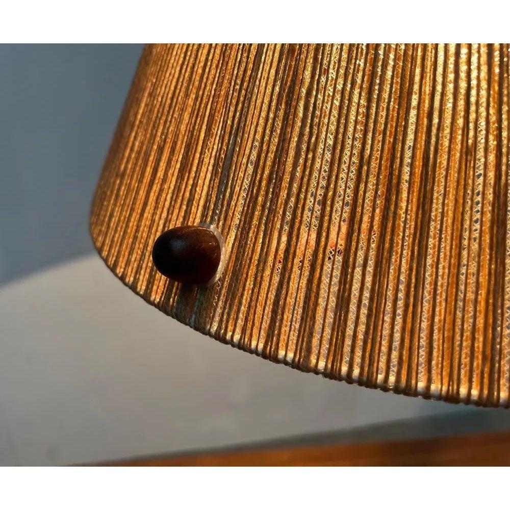 Mid-Century Type 324 Teak Pendant Lamp from Temde, 1960s For Sale 3