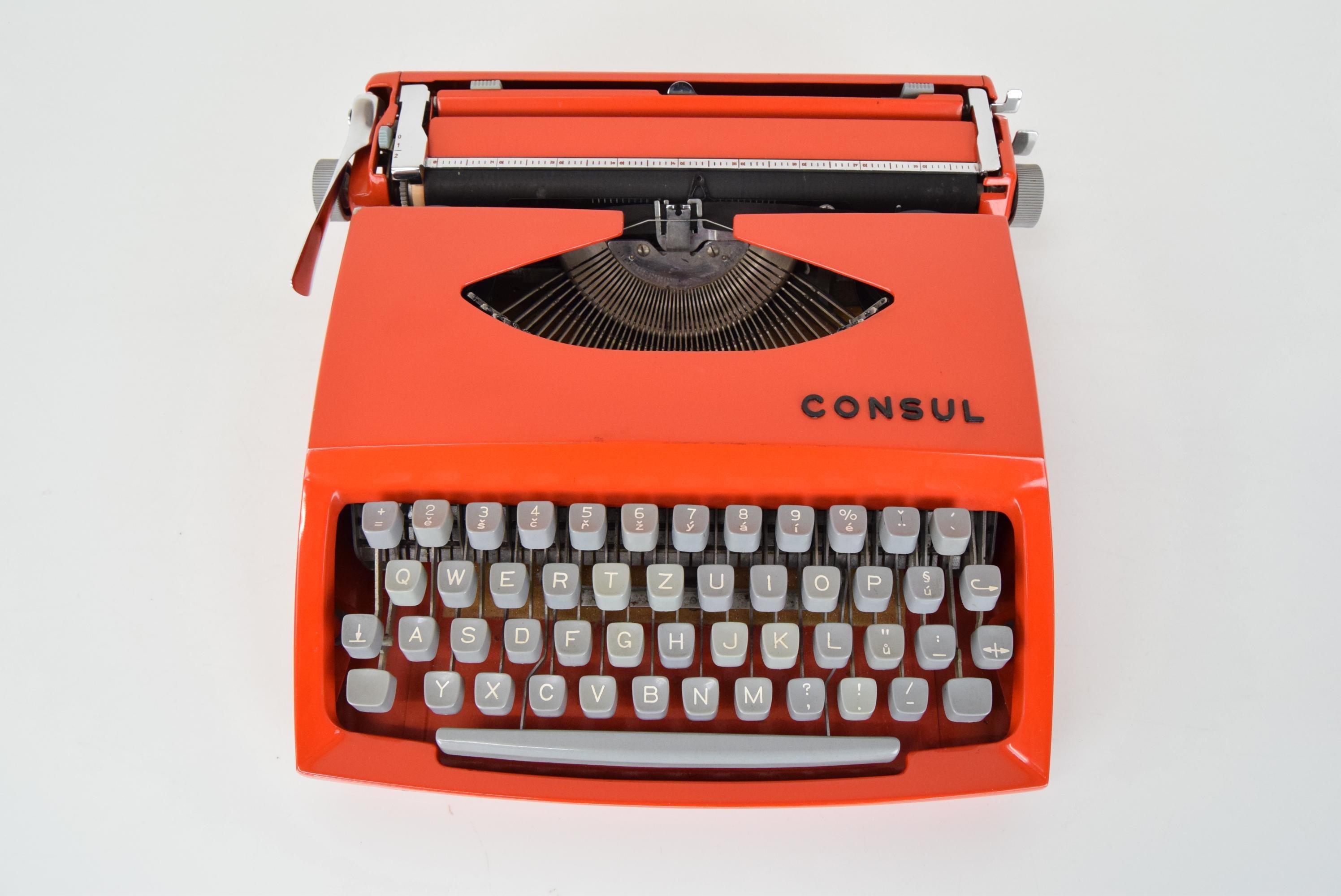 Mid-century Typewriter/Consul, 1960's For Sale 2