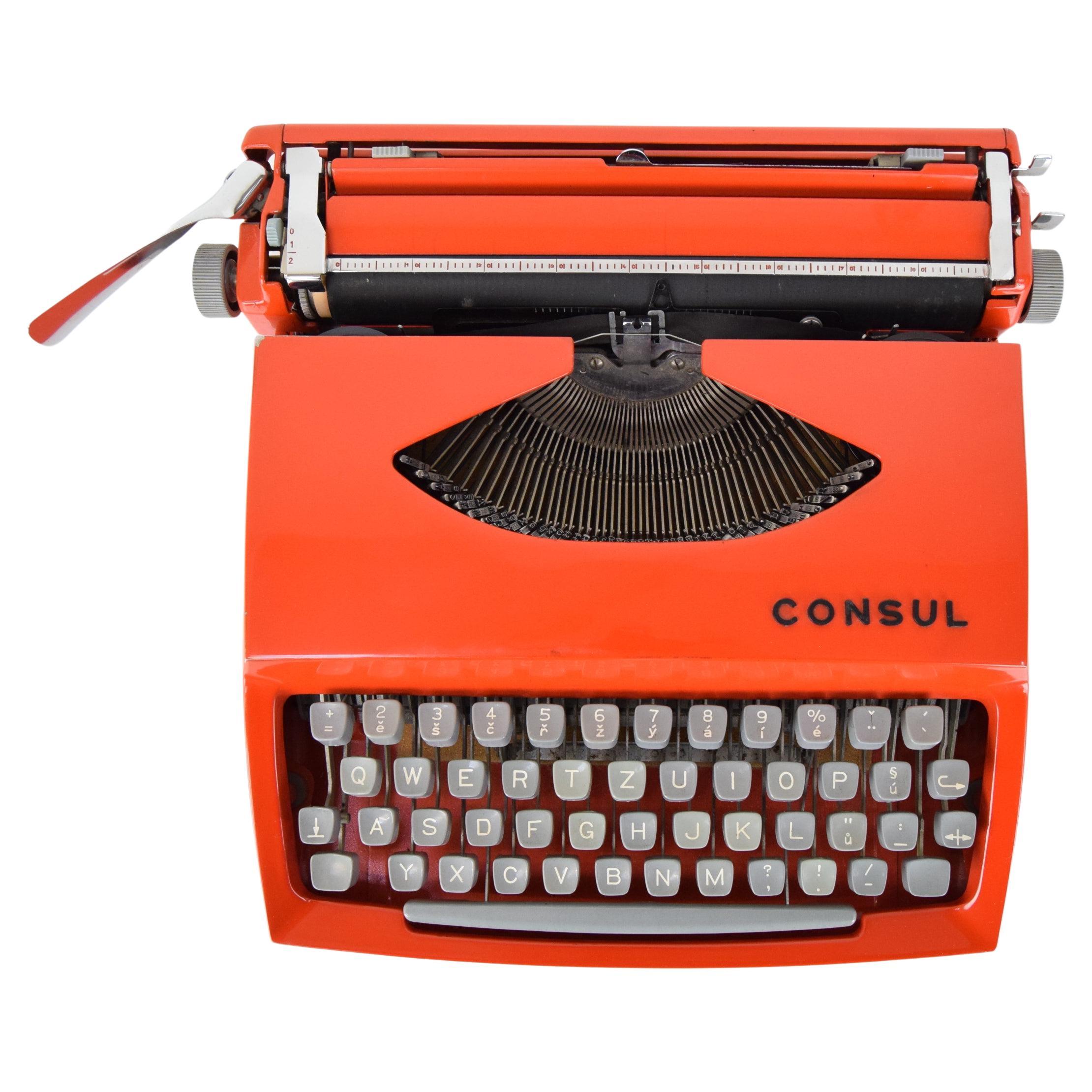 Mid-century Typewriter/Consul, 1960's