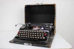 Macchina da scrivere Grome Model N di metà secolo, Germania anni '40