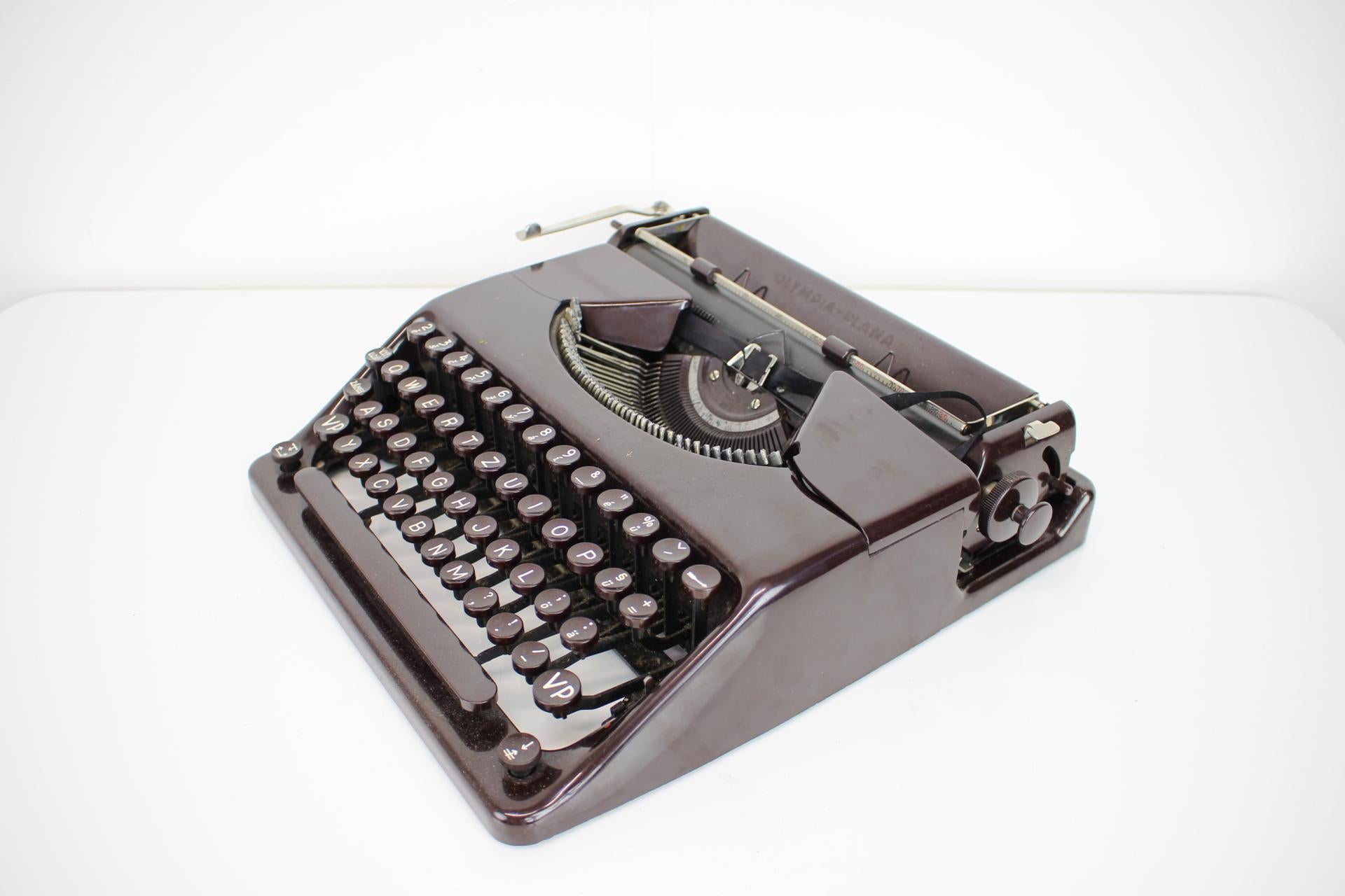 Typeur Olympia-Plana, Allemagne, 1940 en vente 6