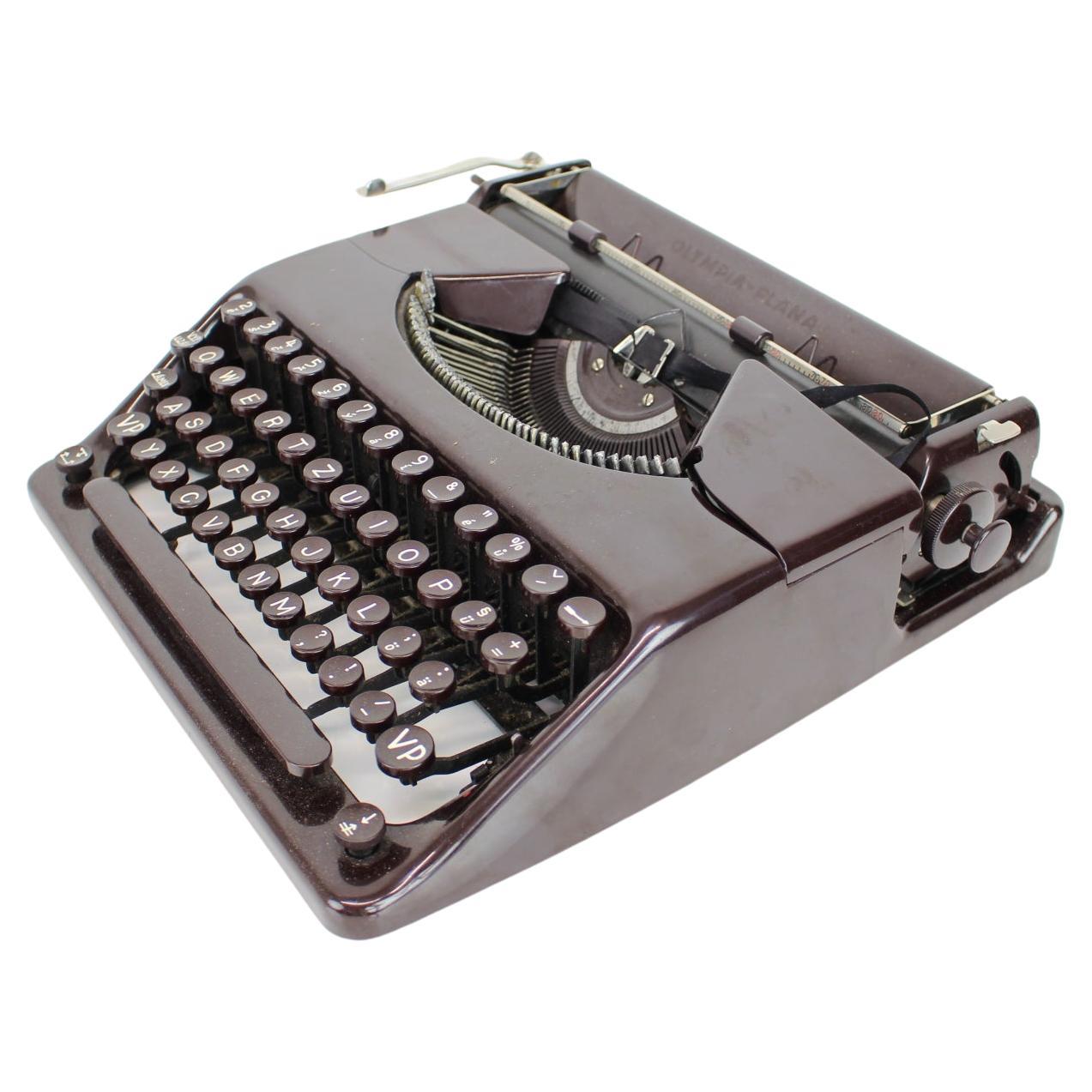 Typeur Olympia-Plana, Allemagne, 1940 en vente