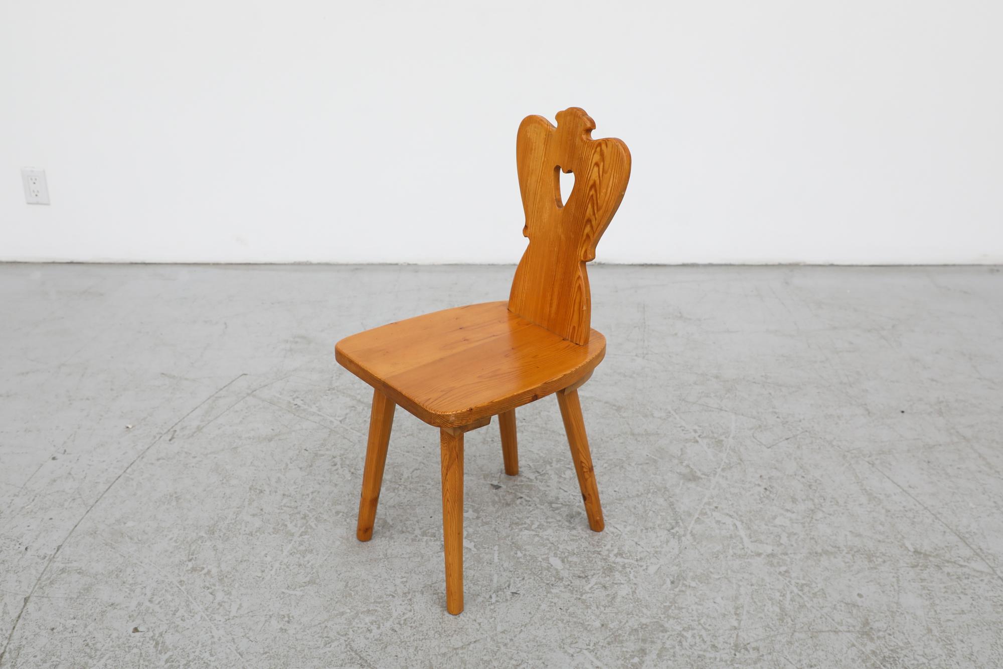 Mid-Century Tyrolean Style Folk Chair 2