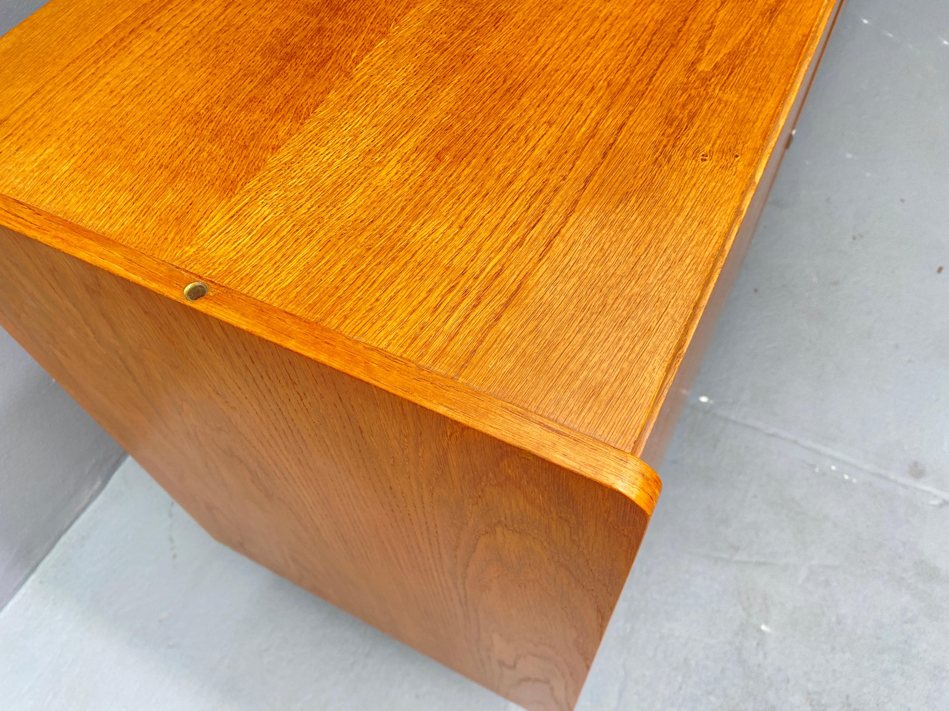 A popular Vintage sideboard model U-460 from the 1960´s. It was designed by Jiri Jiroutek for Interier Praha. It´s made of beech wood and plywood.

In excellent condition, fully refurbished.

Marked on the back.

Height: 76 cm, lenght: 165 cm,