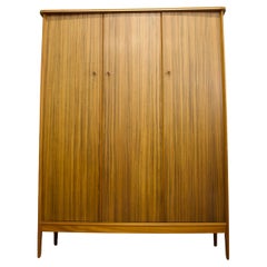 Mid-Century UK Wardrobe in Teak from Vanson, 1960s