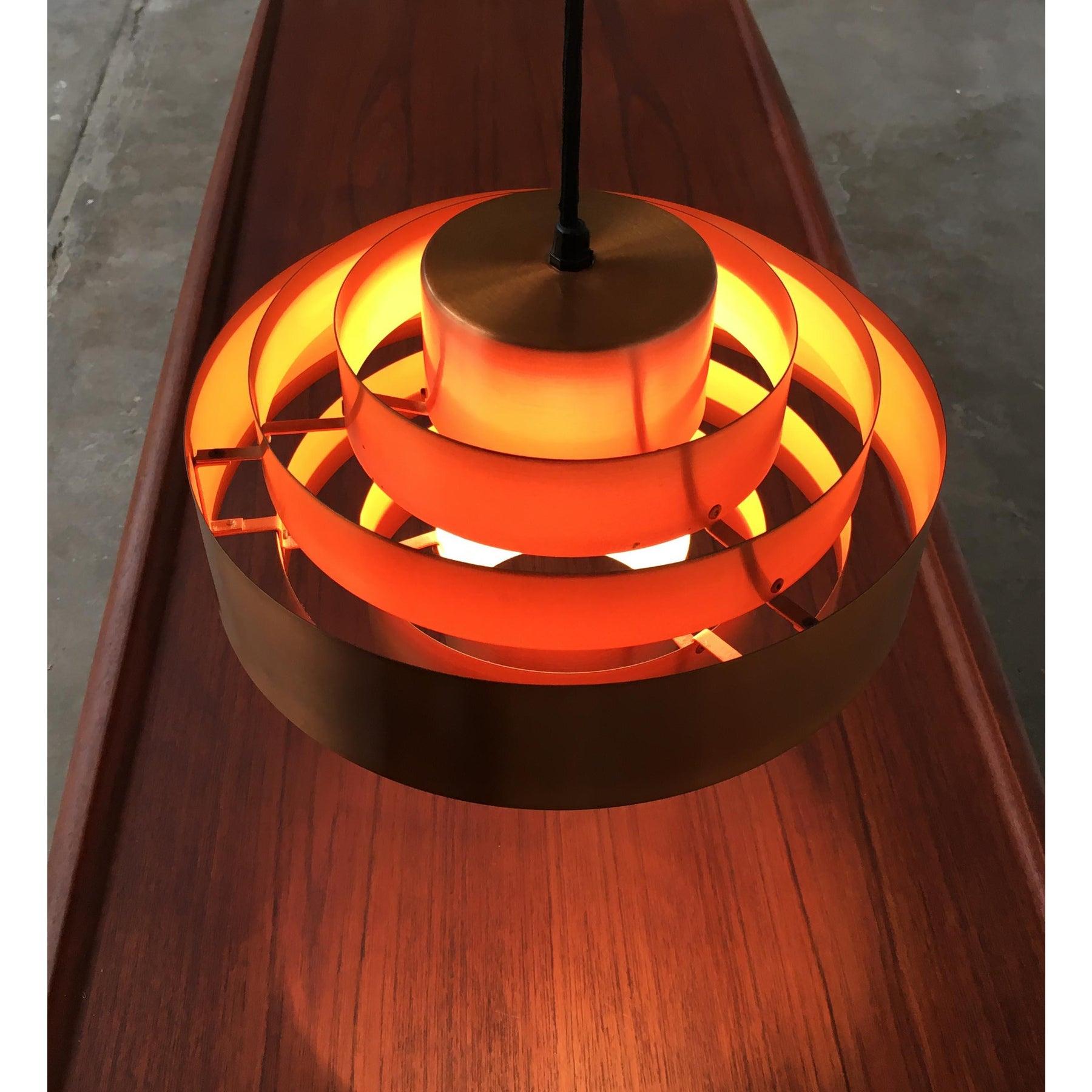 Mid-Century moderno Lampada a sospensione Ultra di metà secolo di Jo Hammerborg per Fog & Mørup, anni '60 in vendita