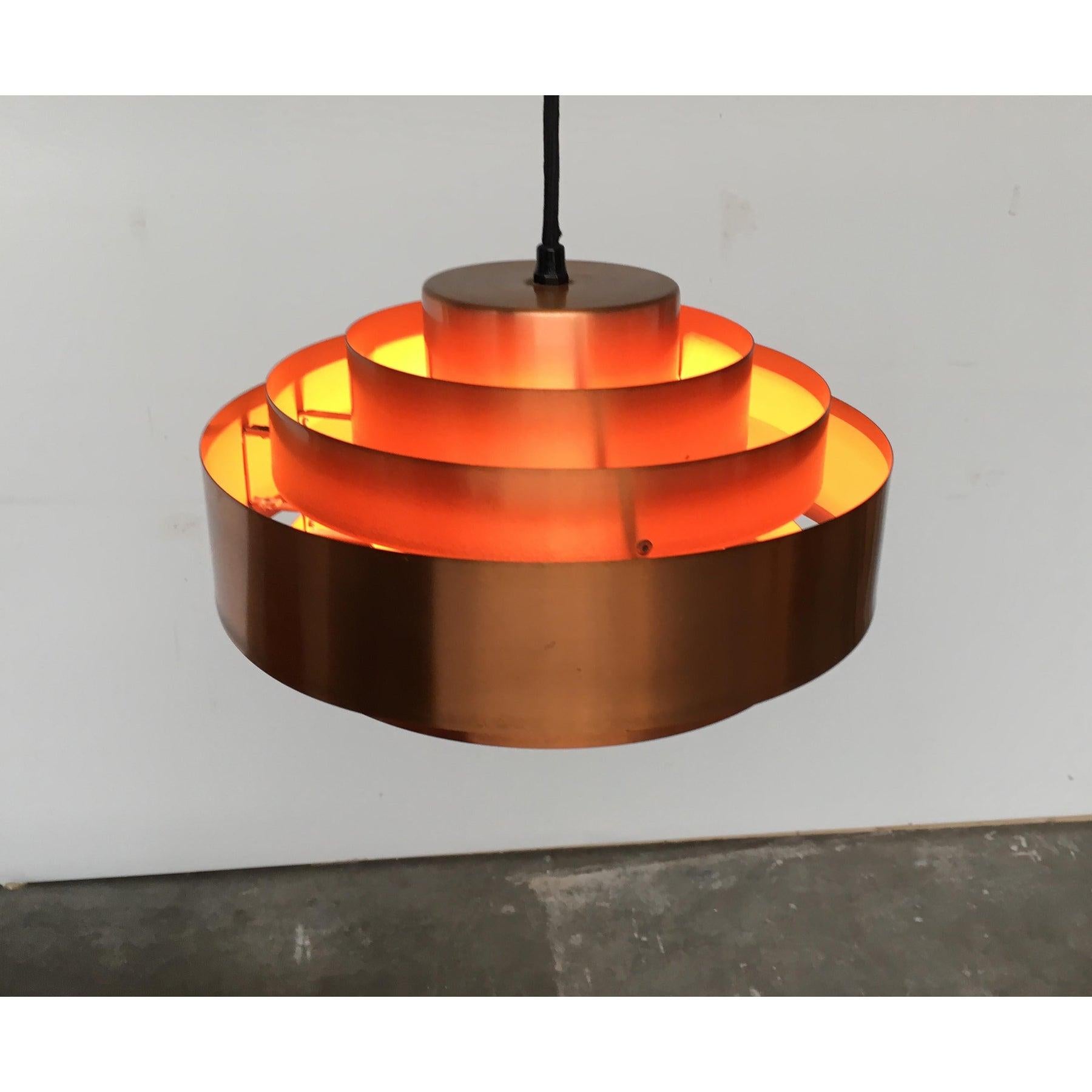 Lampada a sospensione Ultra di metà secolo di Jo Hammerborg per Fog & Mørup, anni '60 In condizioni buone in vendita a Hamburg, DE