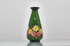 Mid-Century Umbertide Rometti Hand-Glazed Ceramic Vase, 1950s Italy