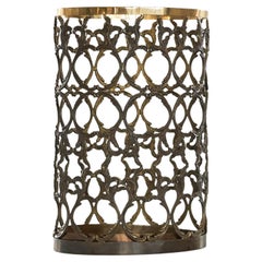 Mid Century Umbrella Stand in Patinated Brass 1960s