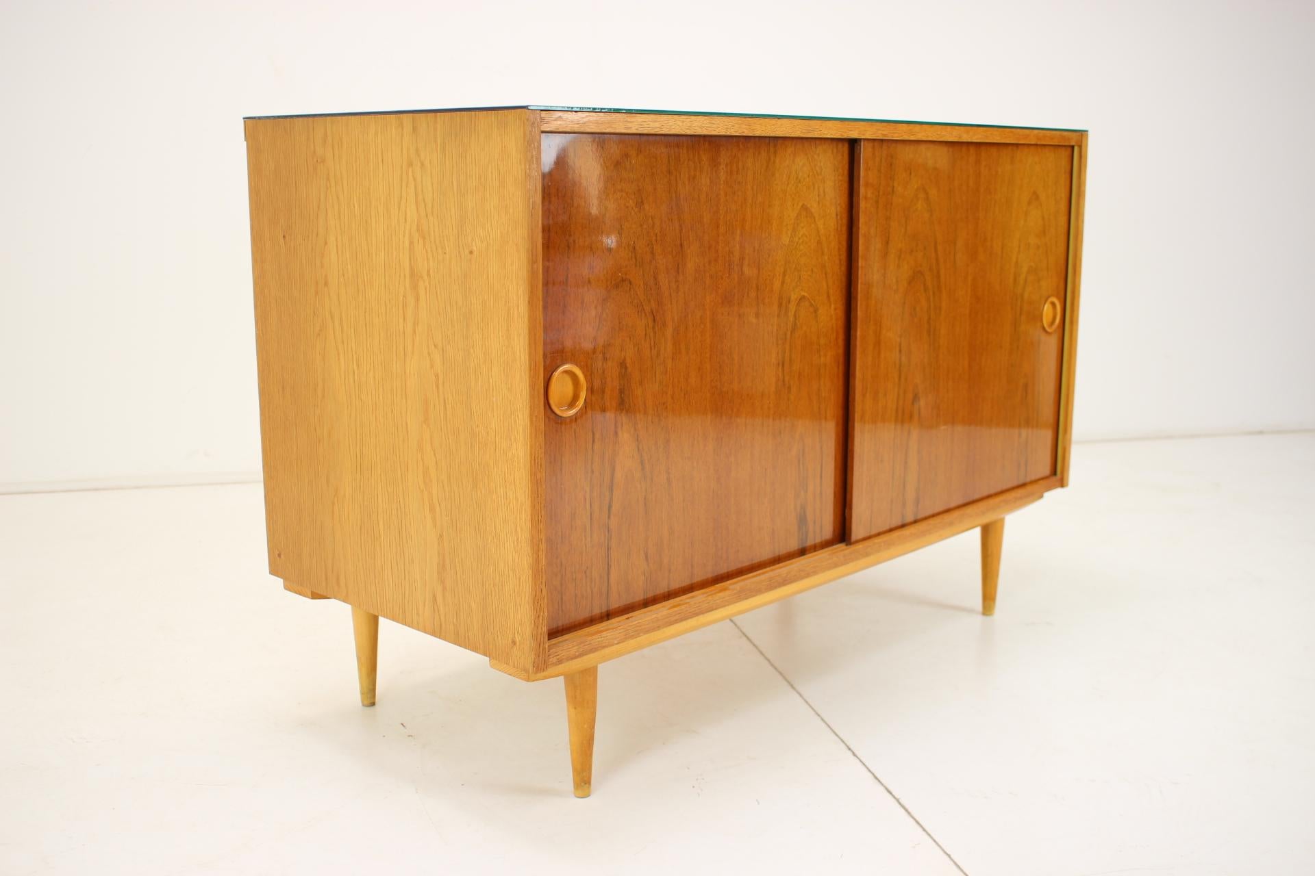 Mid-Century Upcycled Cabinet on High Gloss, 1960's For Sale 2