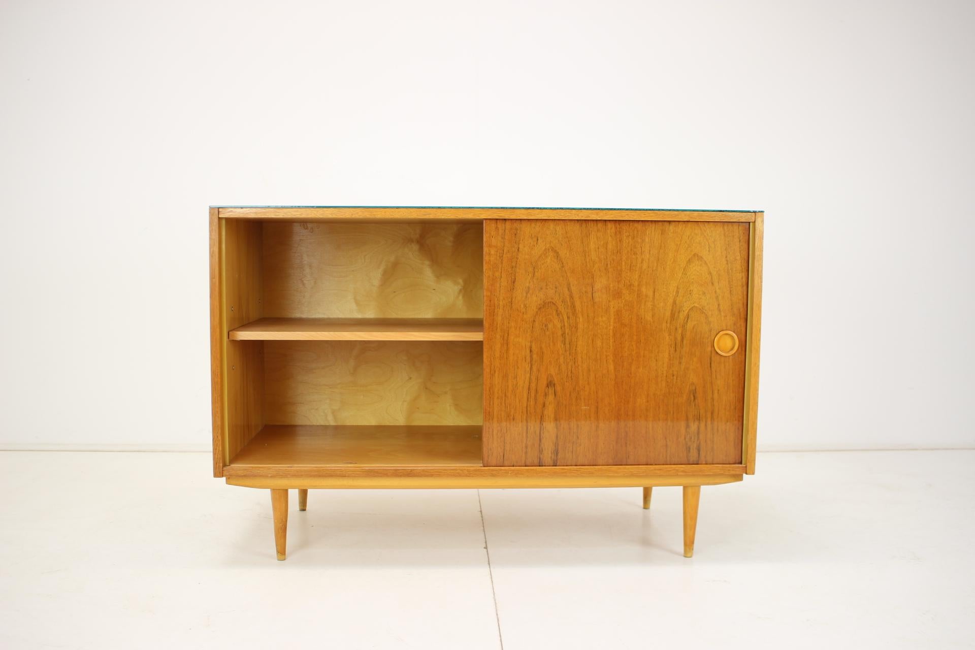 Mid-Century Modern Mid-Century Upcycled Cabinet on High Gloss, 1960's For Sale
