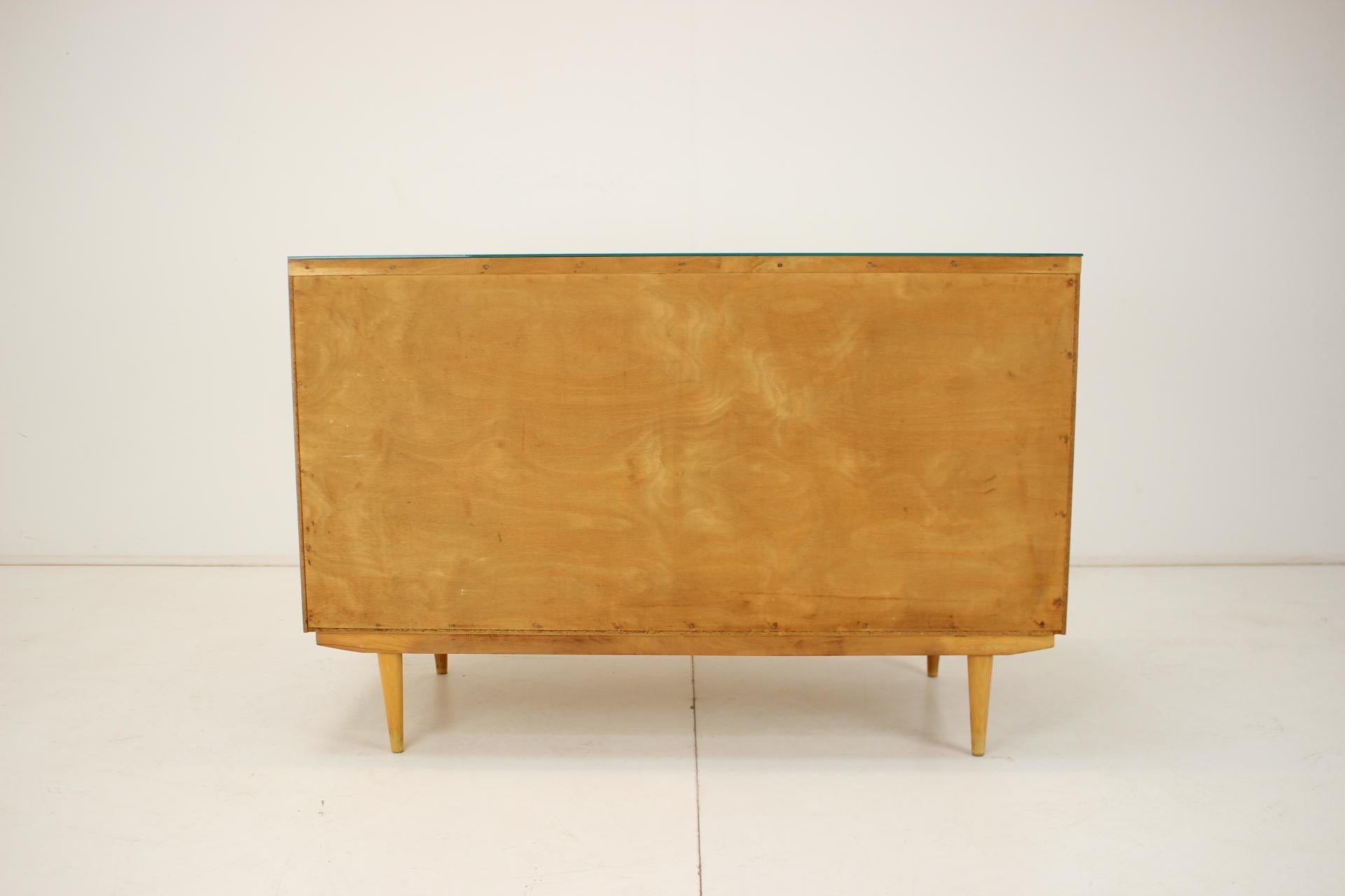 Mid-Century Upcycled Cabinet on High Gloss, 1960's For Sale 1