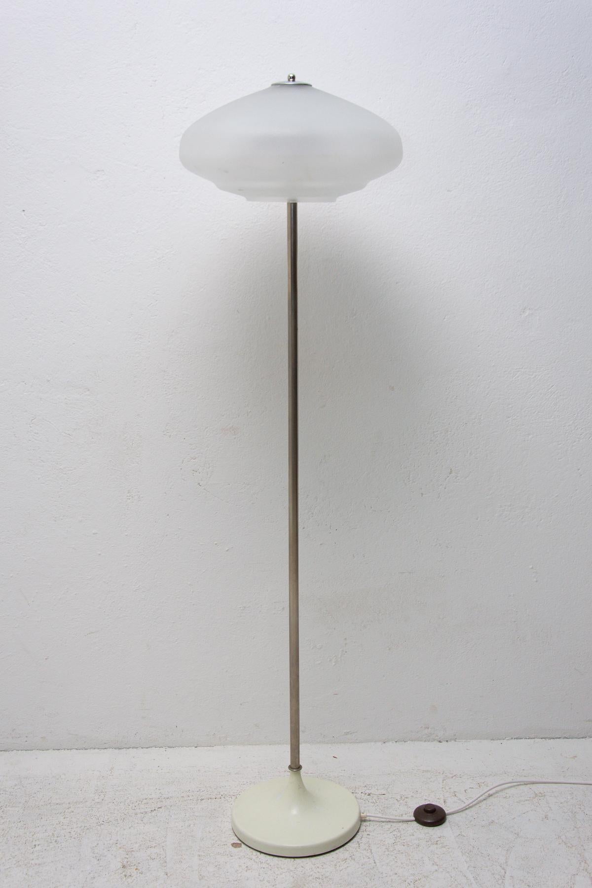 Mid Century Upcycled Floor Lamp, Czechoslovakia, 1960´s In Good Condition In Prague 8, CZ