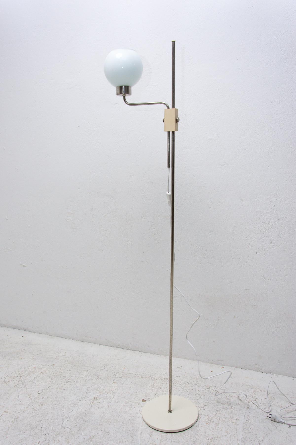 Mid Century Upcycled Floor Lamp, Czechoslovakia, 1960's In Good Condition In Prague 8, CZ