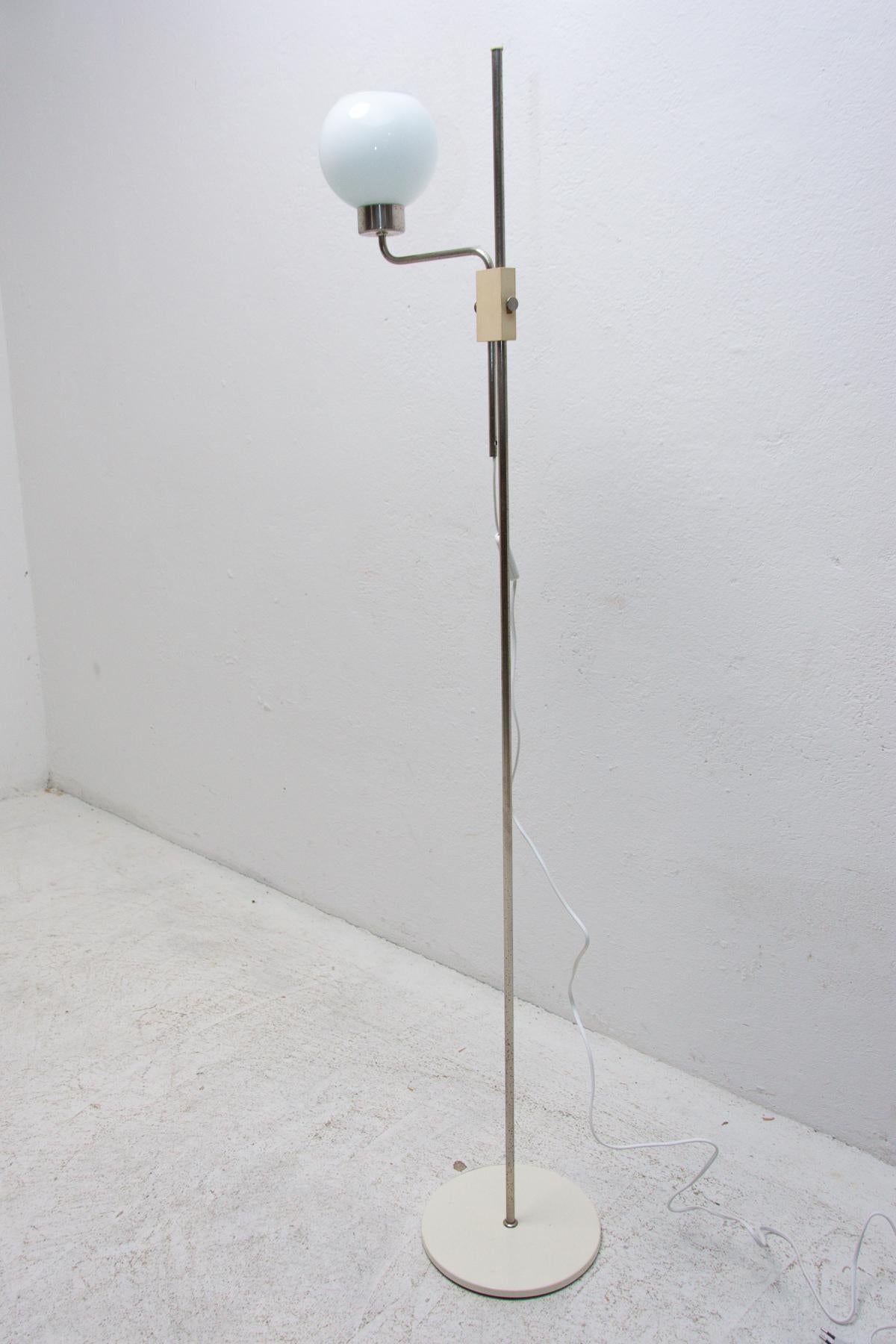 20th Century Mid Century Upcycled Floor Lamp, Czechoslovakia, 1960's