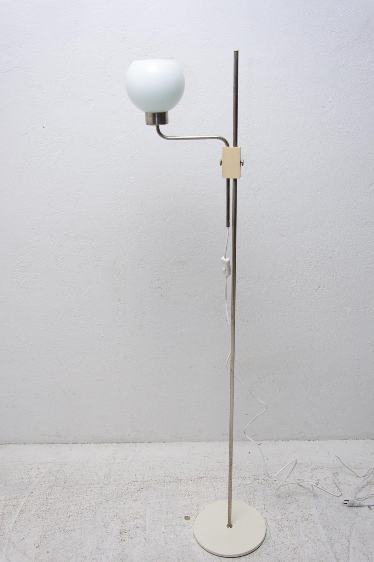 Mid Century Upcycled Floor Lamp, Czechoslovakia, 1960's 1