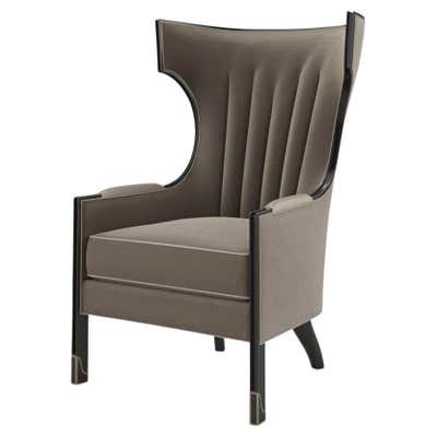 Modern Classic Wing Chair For Sale at 1stDibs | modern classic armchair