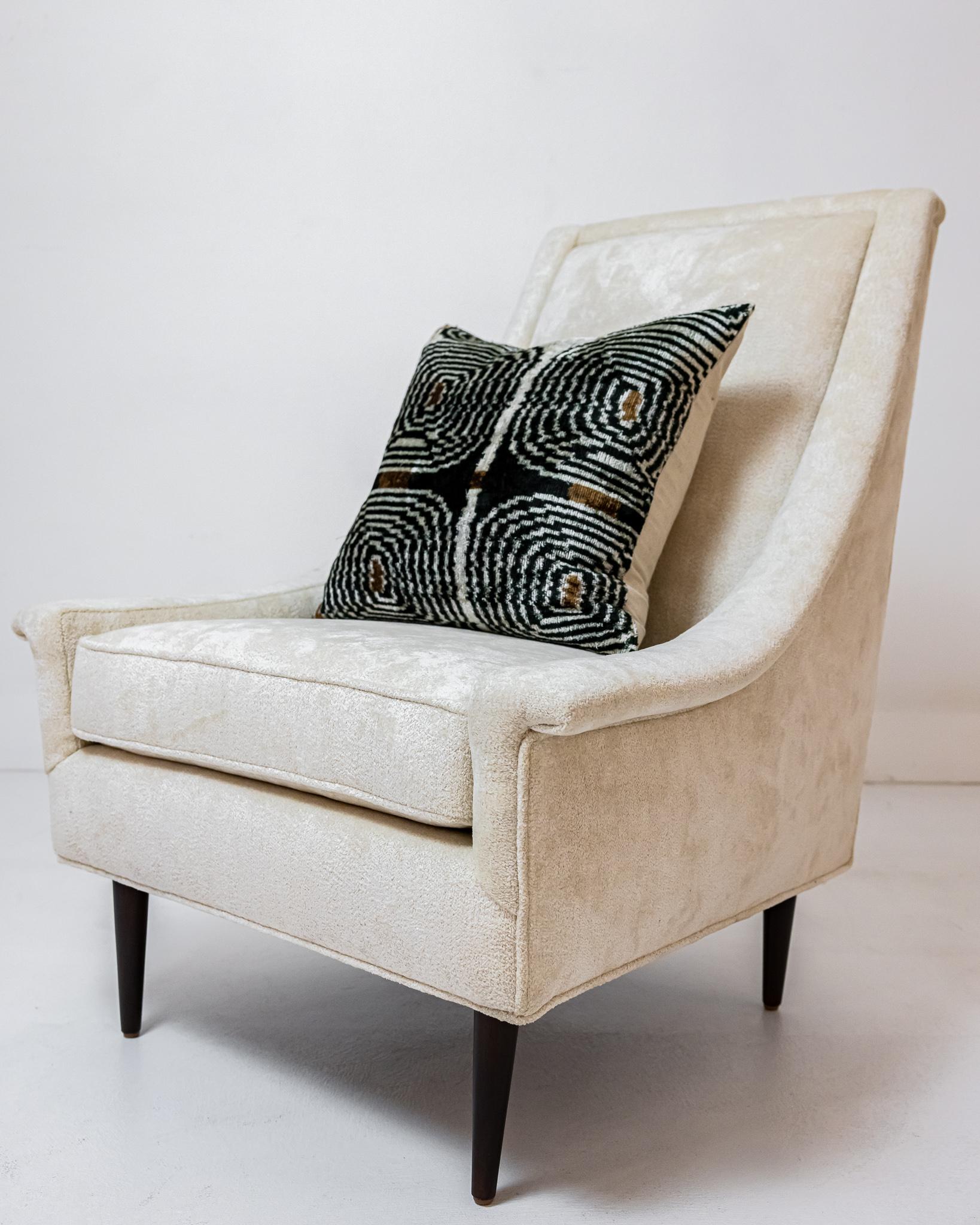 Mid-Century Modern Mid Century Upholstered Arm Chair