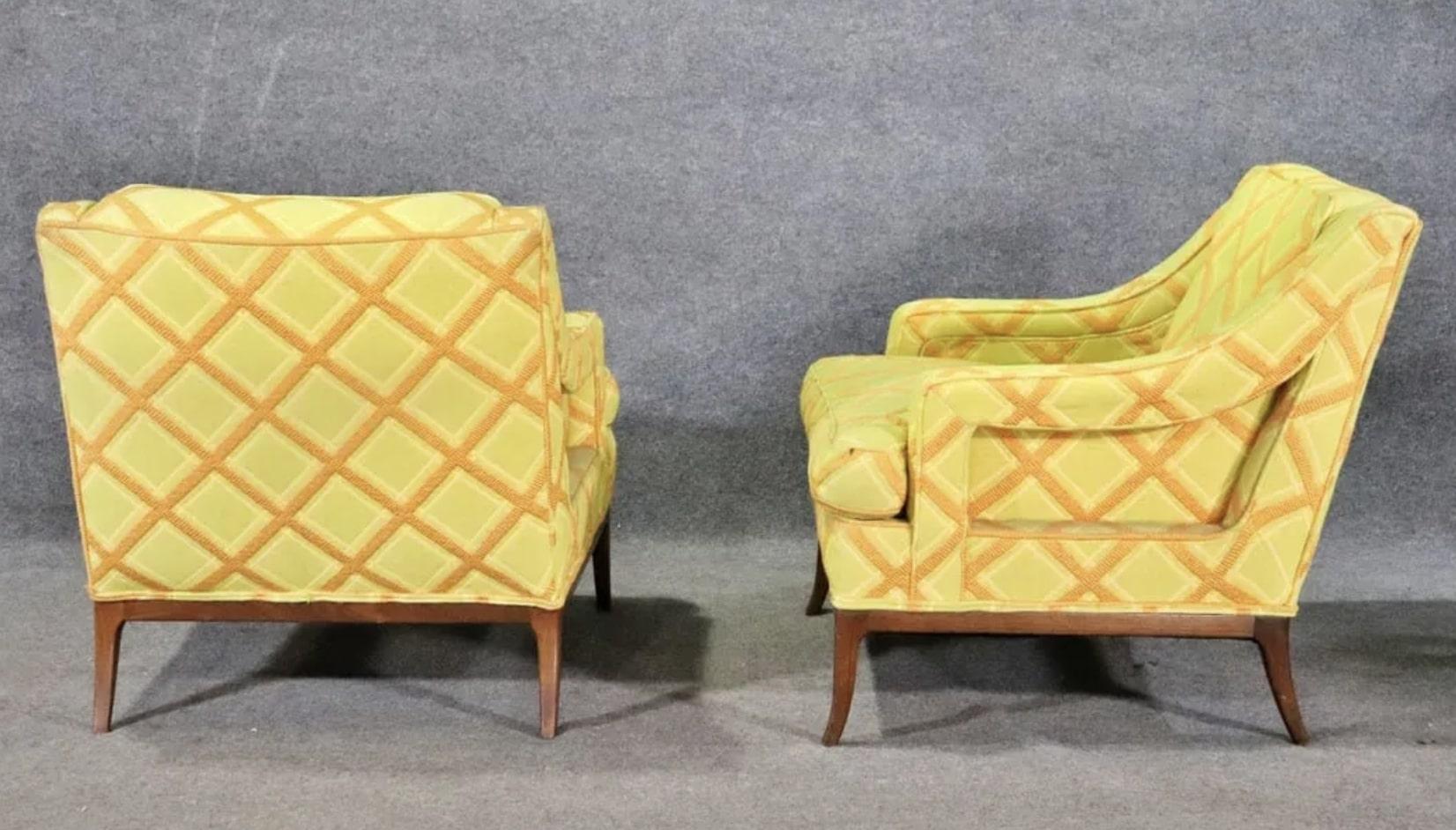 Sillones tapizados de mediados de siglo Moderno de mediados de siglo en venta