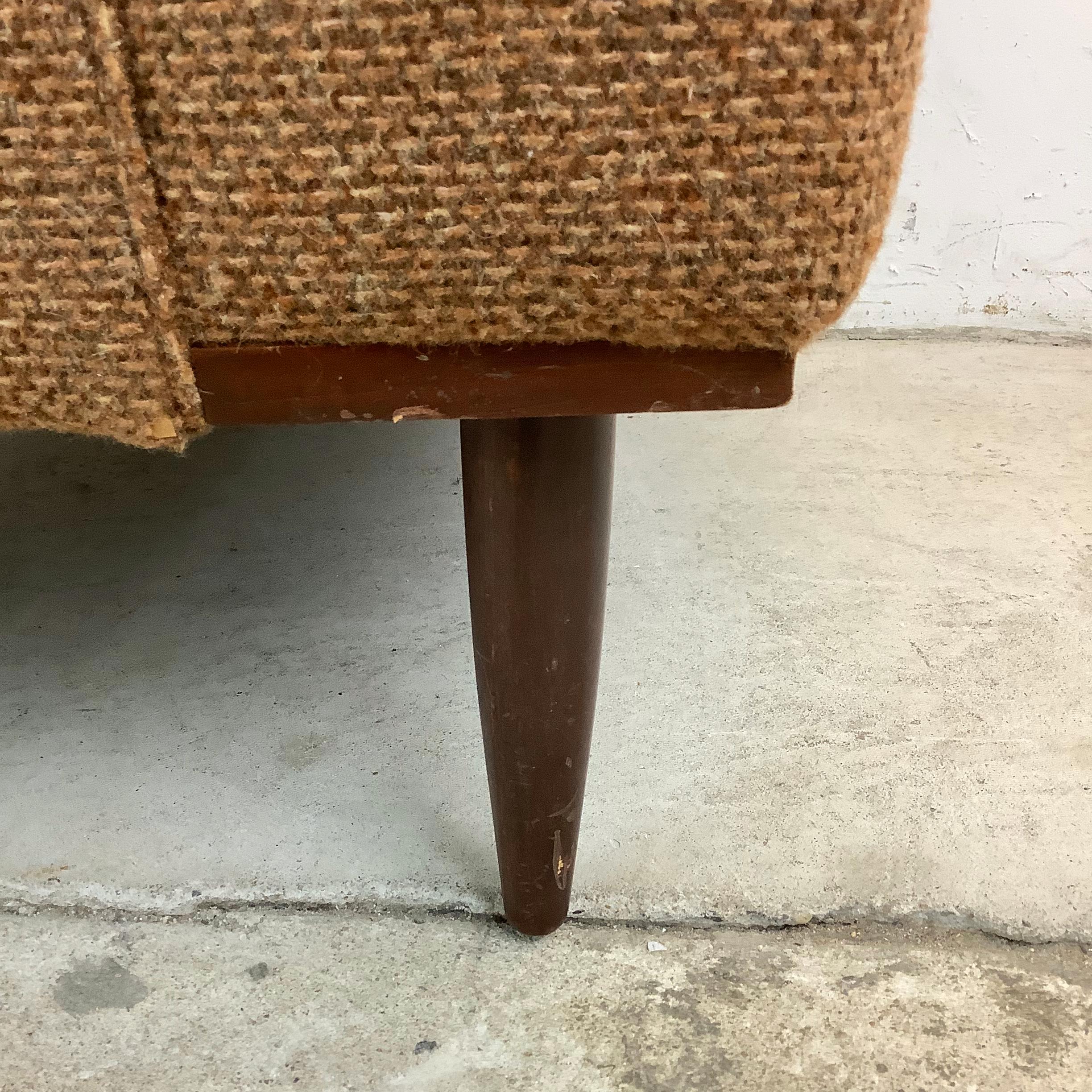 Mid-Century Upholstered Club Chair For Sale 2