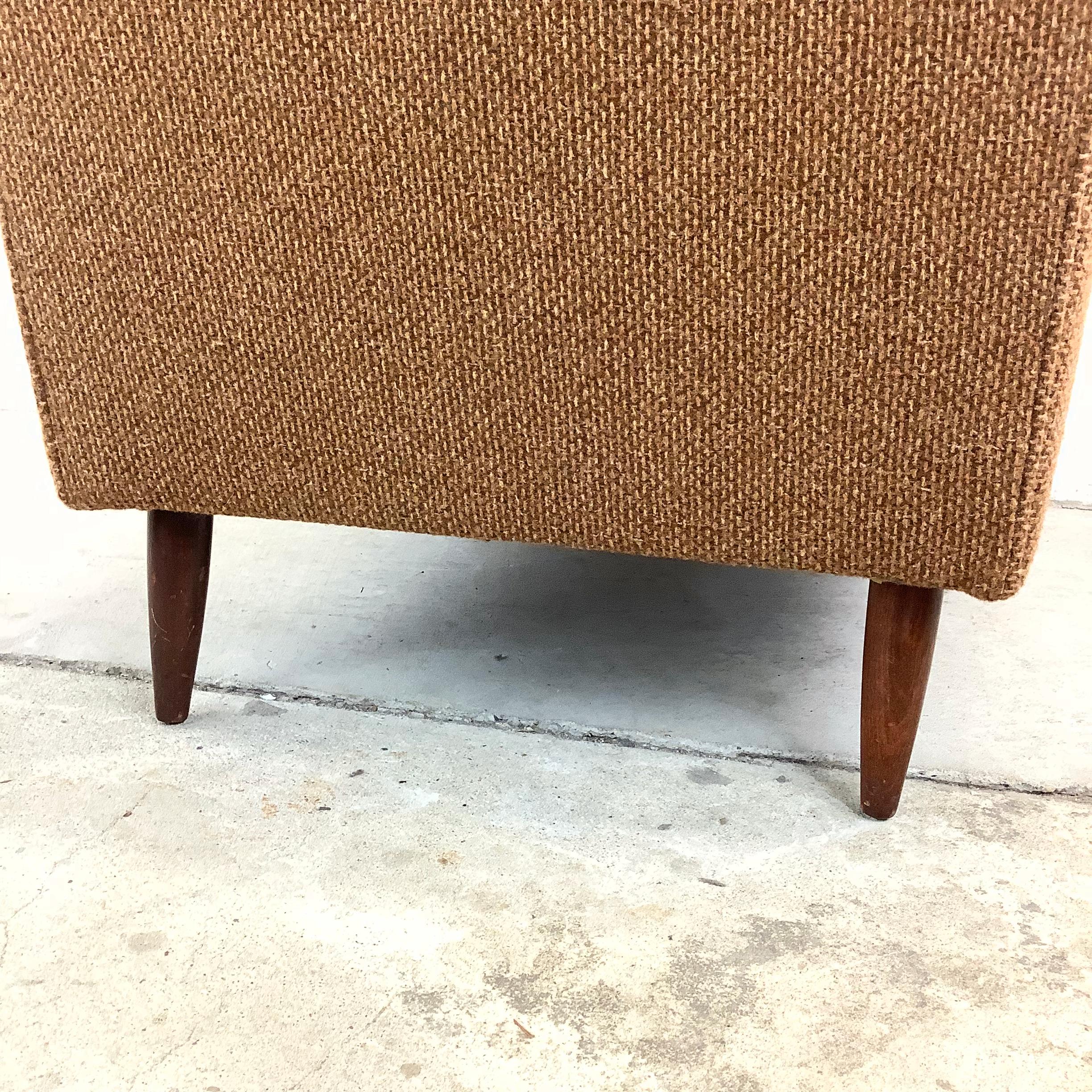 Mid-Century Upholstered Club Chair For Sale 3