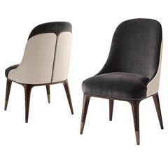 Midcentury Upholstered Dining Chair