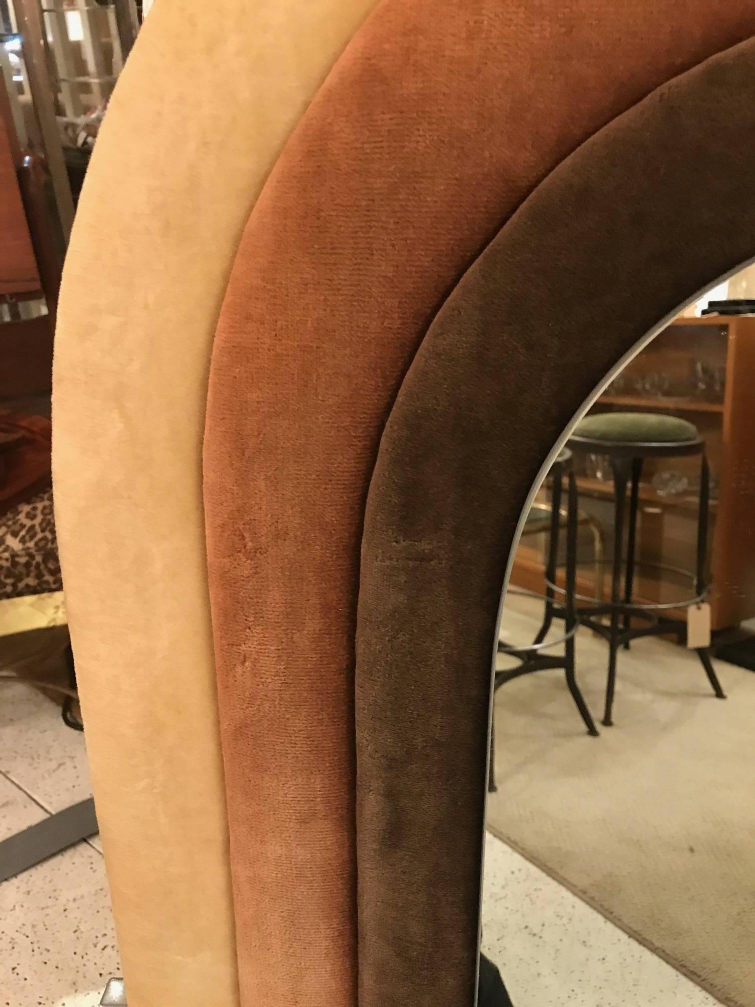 upholstered mirror frame