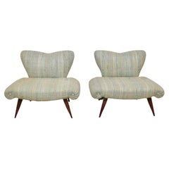Mid-Century Modern Slipper Chairs