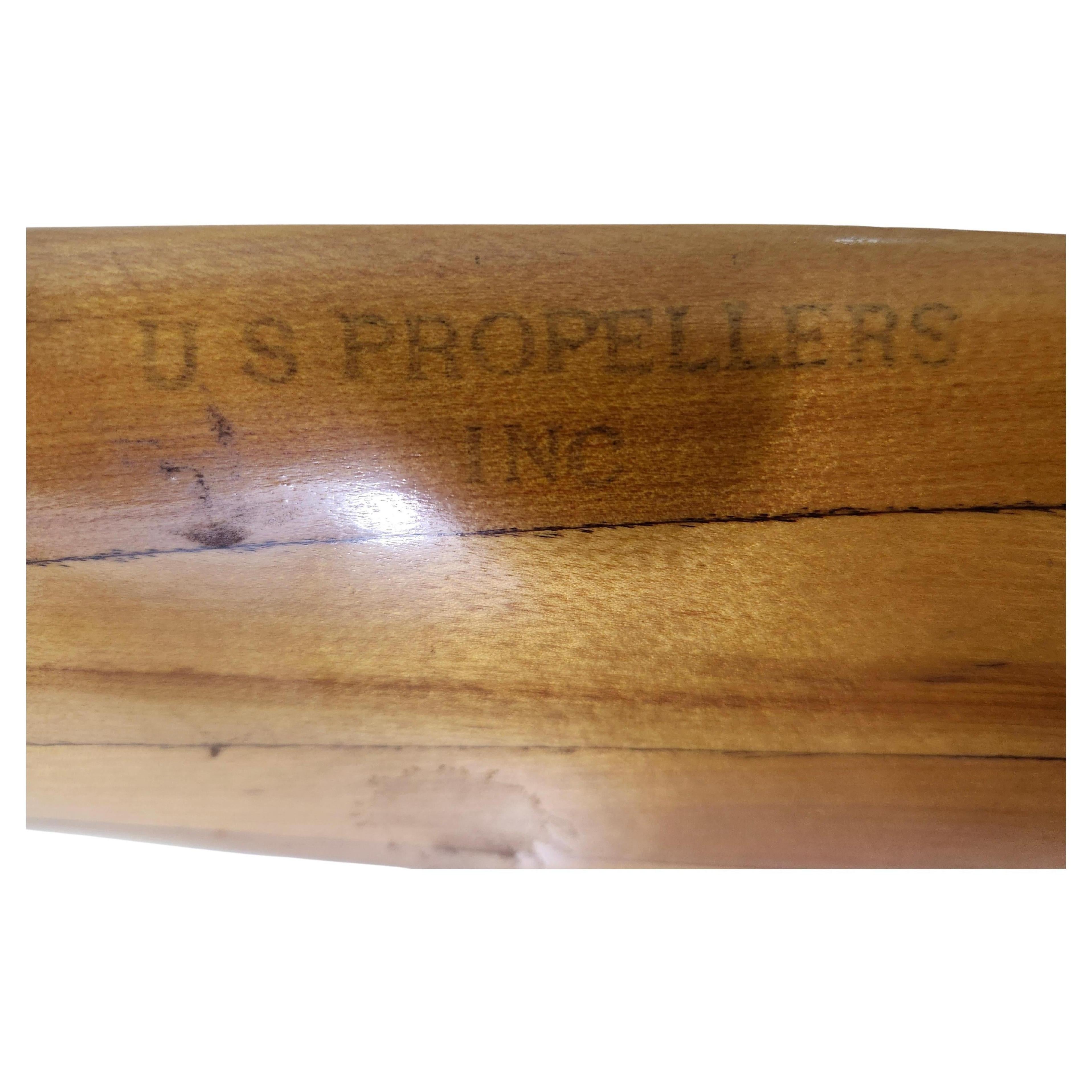 Fait main Hélice laminée du milieu du siècle de l'U.S.Army C1955 en vente