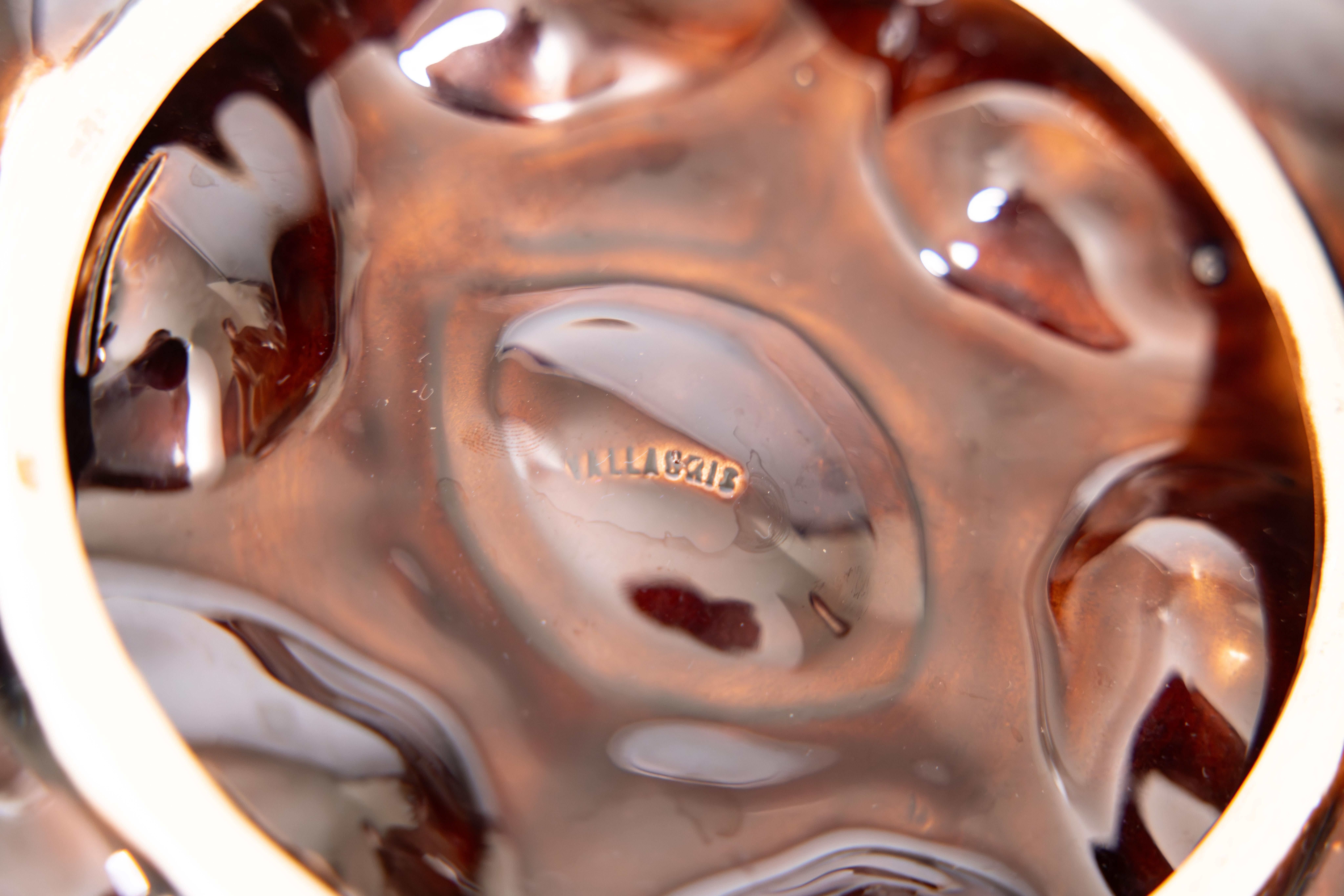 Mid Century French Vallauris Majolica Oyster Plate, 8 Available For Sale 1