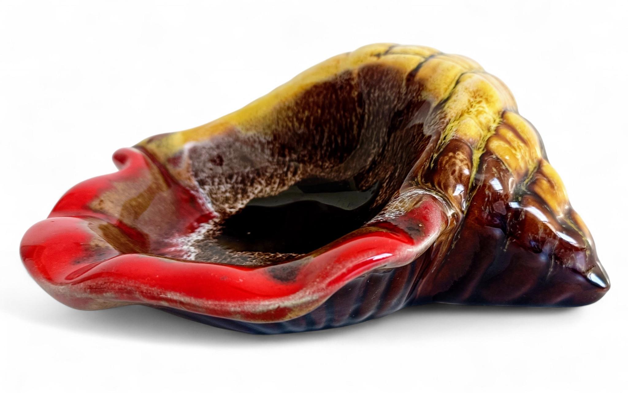 Mid-Century Vallauris “Sea Shell” Vide-Poche / Catchall, France, 1950s For Sale 11