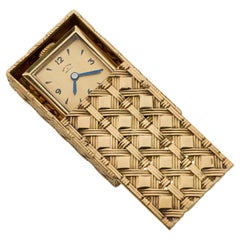 Van Cleef & Arpels Paris Montre tiroir en or 18 carats du milieu du siècle dernier