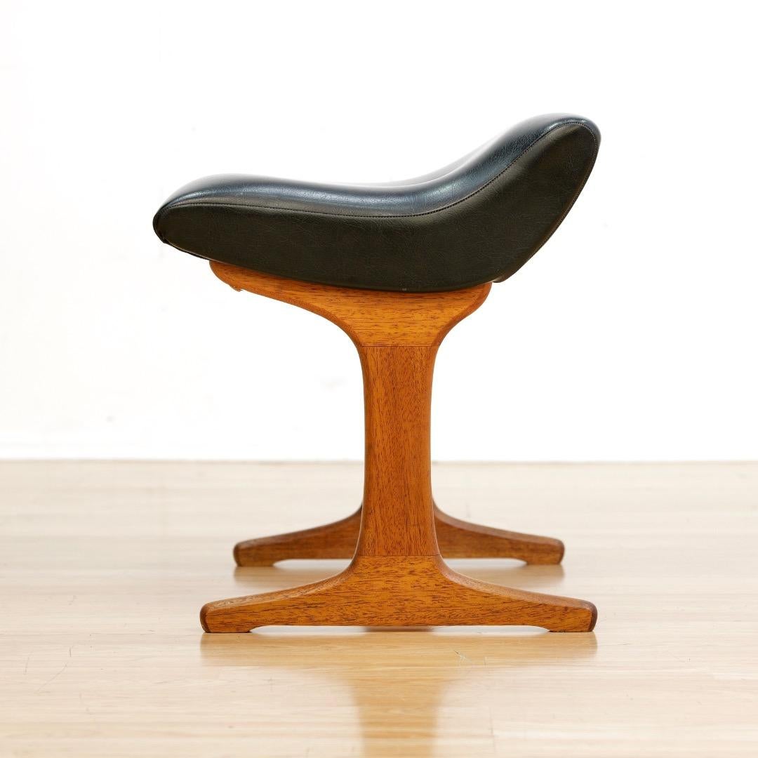 Tabouret de vanité du milieu du siècle par Austinsuite Bon état - En vente à Los Angeles, CA