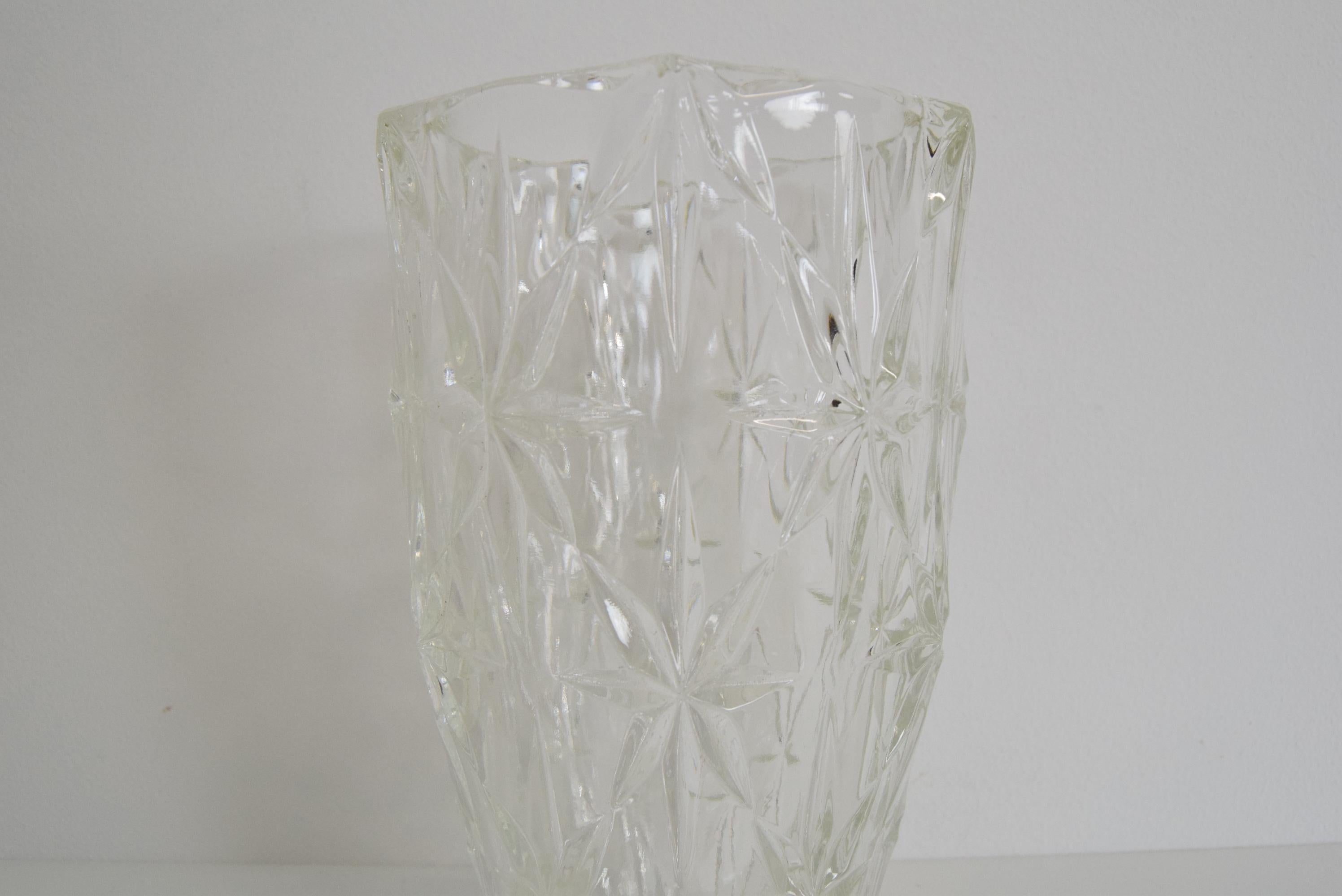 Mid-Century Modern Mid-Century Vase, Bohemia, 1950's For Sale