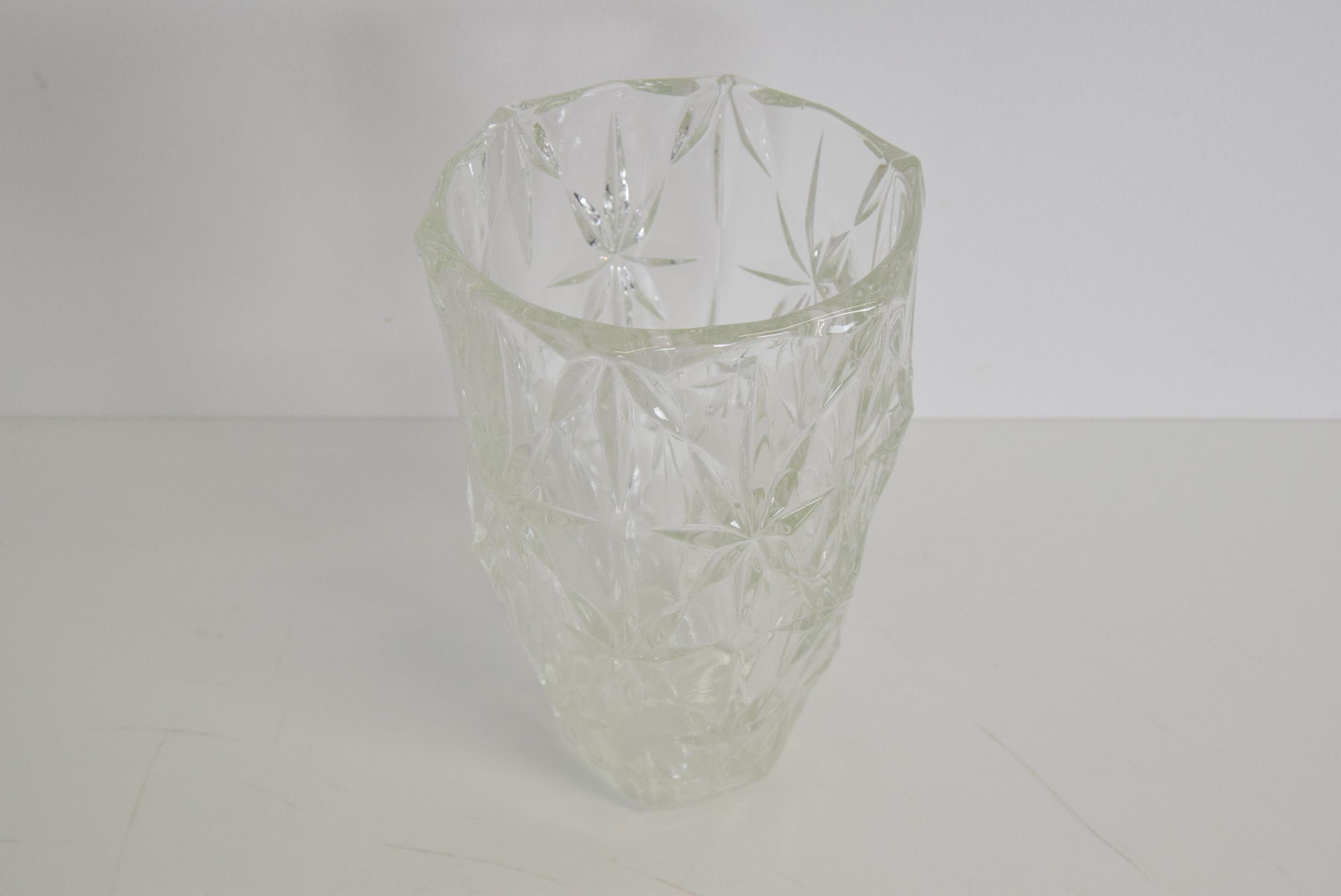 Mid-20th Century Mid-Century Vase, Bohemia, 1950's For Sale