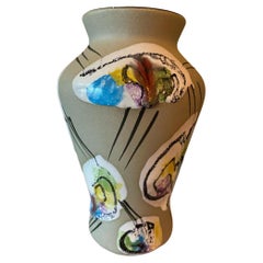 Moderne Vase aus der Mitte des Jahrhunderts von Bodo Mans für Bay Keramik