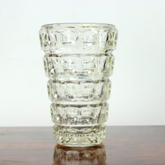 Mid Century Vase By Frantisek Peceny For Hermanova Hut, 1963