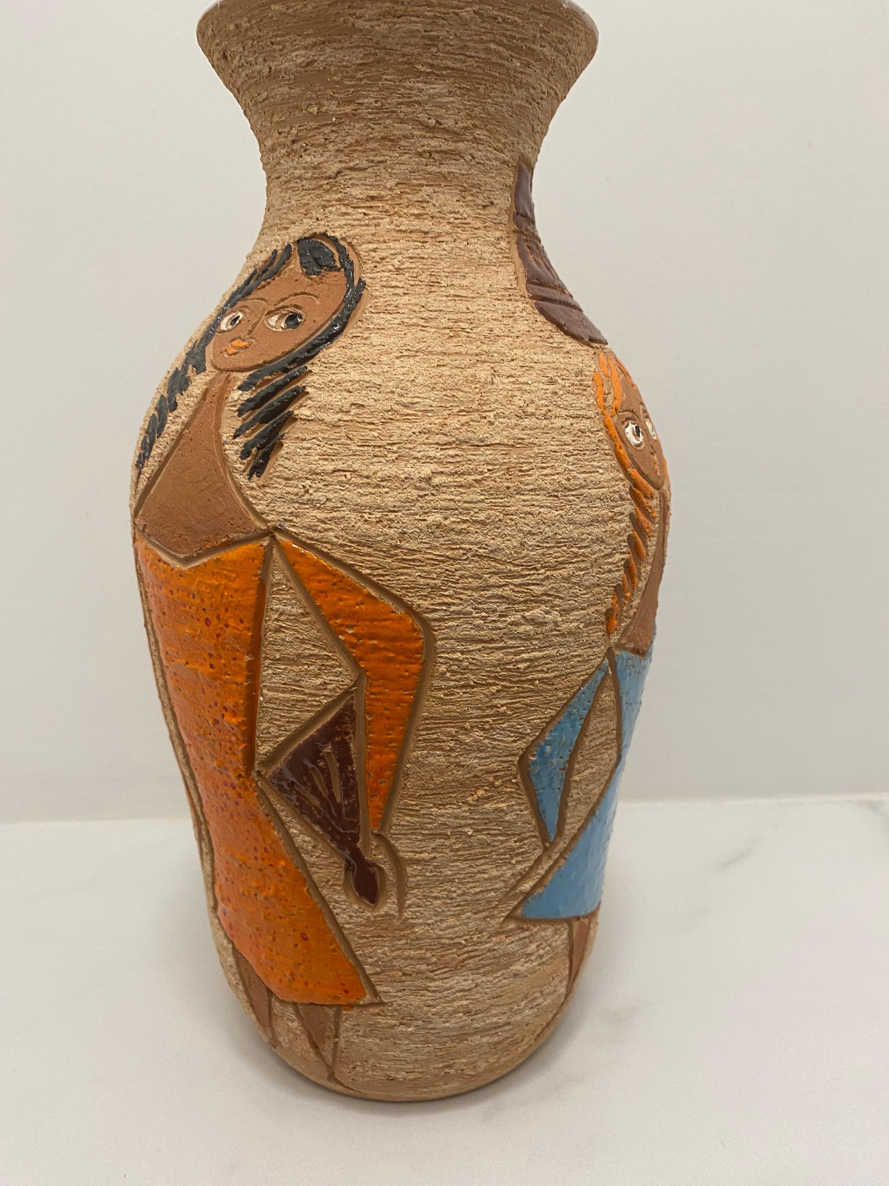 Mid-Century Vase by Fratelli Fanciullacci Italy For Sale 2