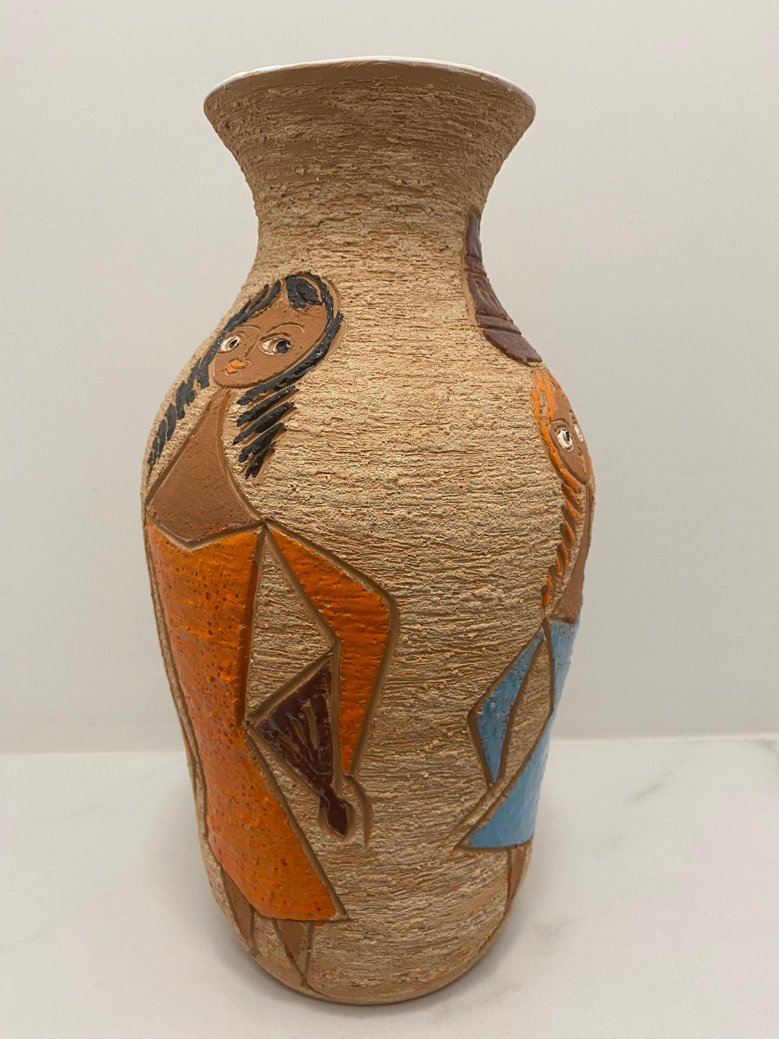 Mid-Century Vase by Fratelli Fanciullacci Italy For Sale 3