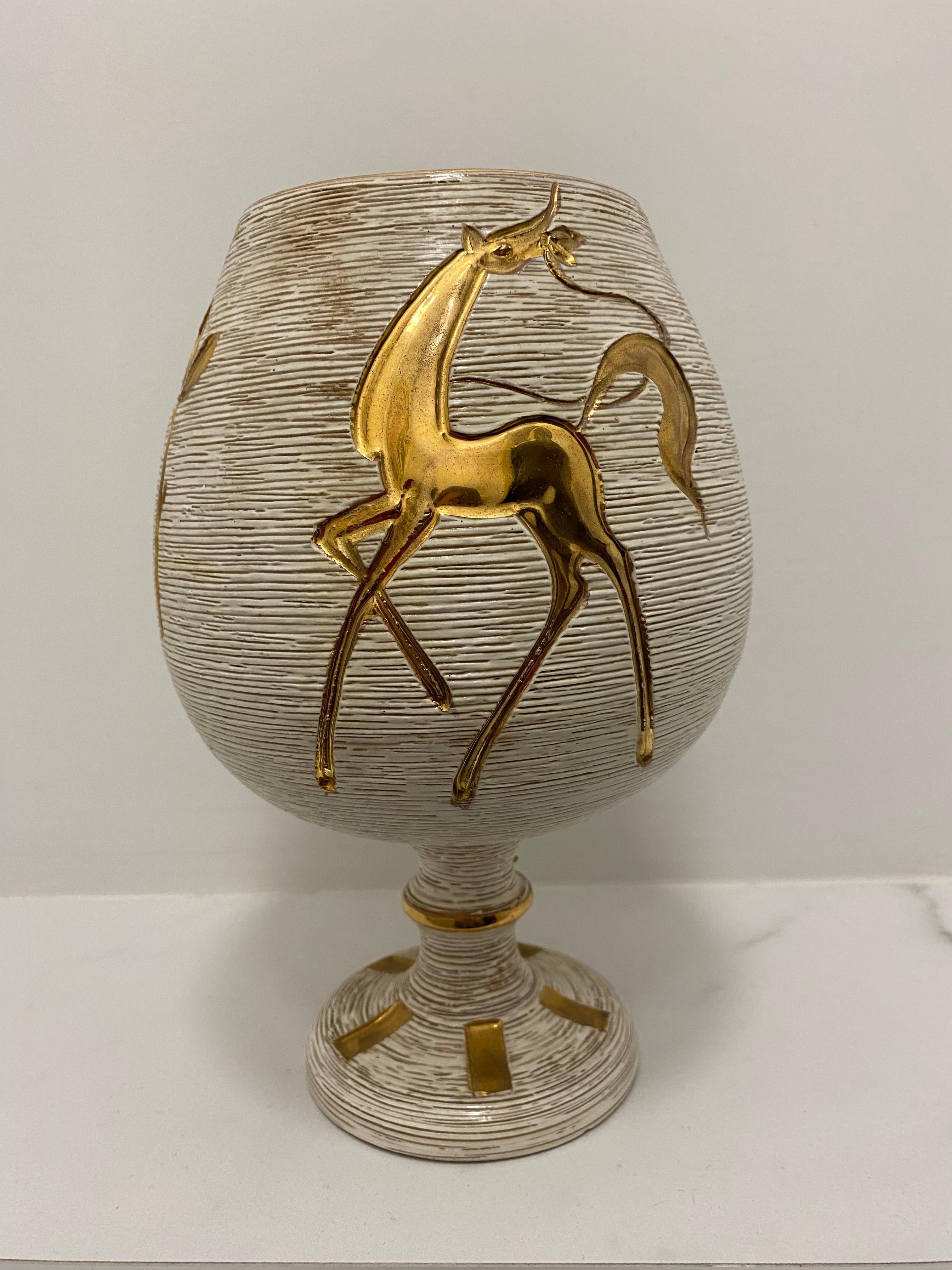 Mid-Century Modern Vase du milieu du siècle par  Fratelli Fanciullacci Italie en vente