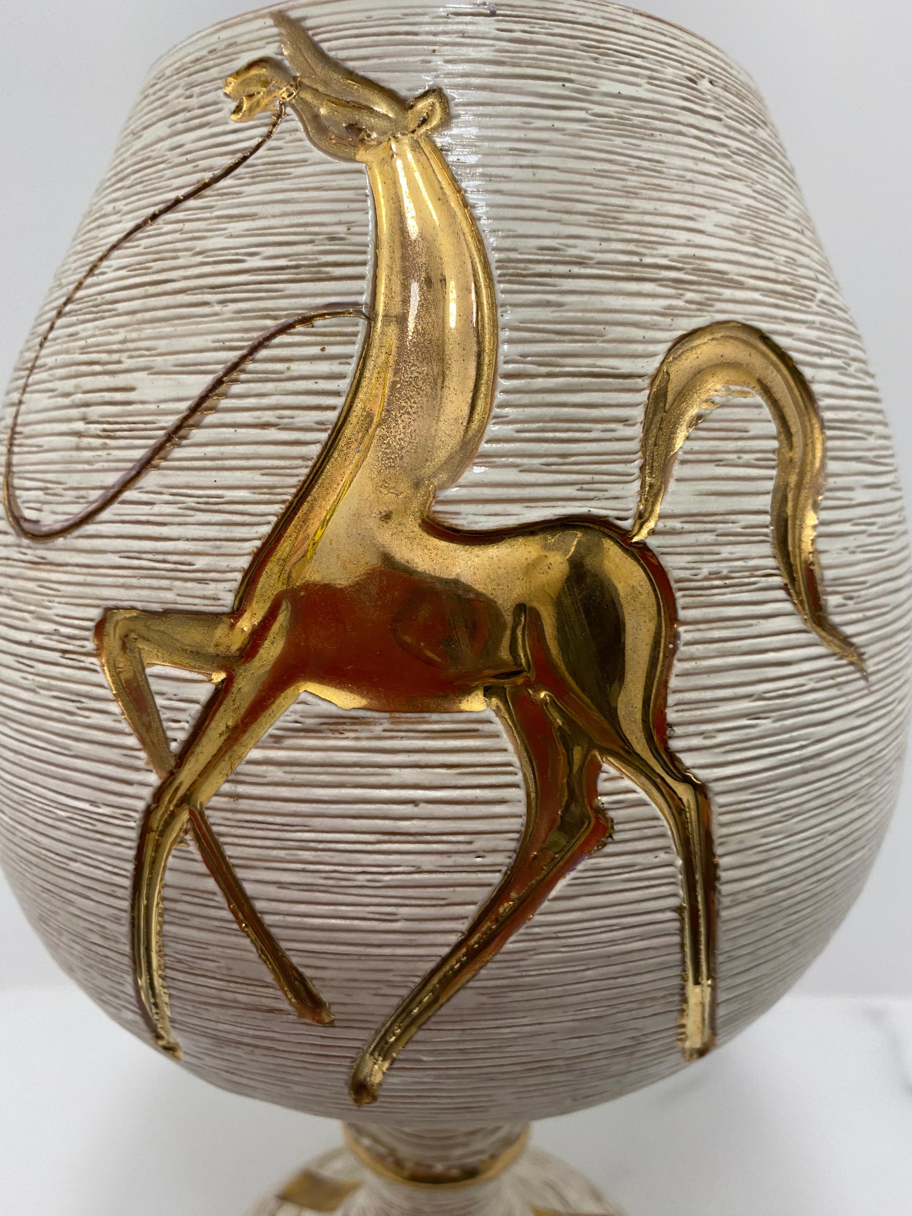 Vase du milieu du siècle par  Fratelli Fanciullacci Italie Bon état - En vente à Waddinxveen, ZH