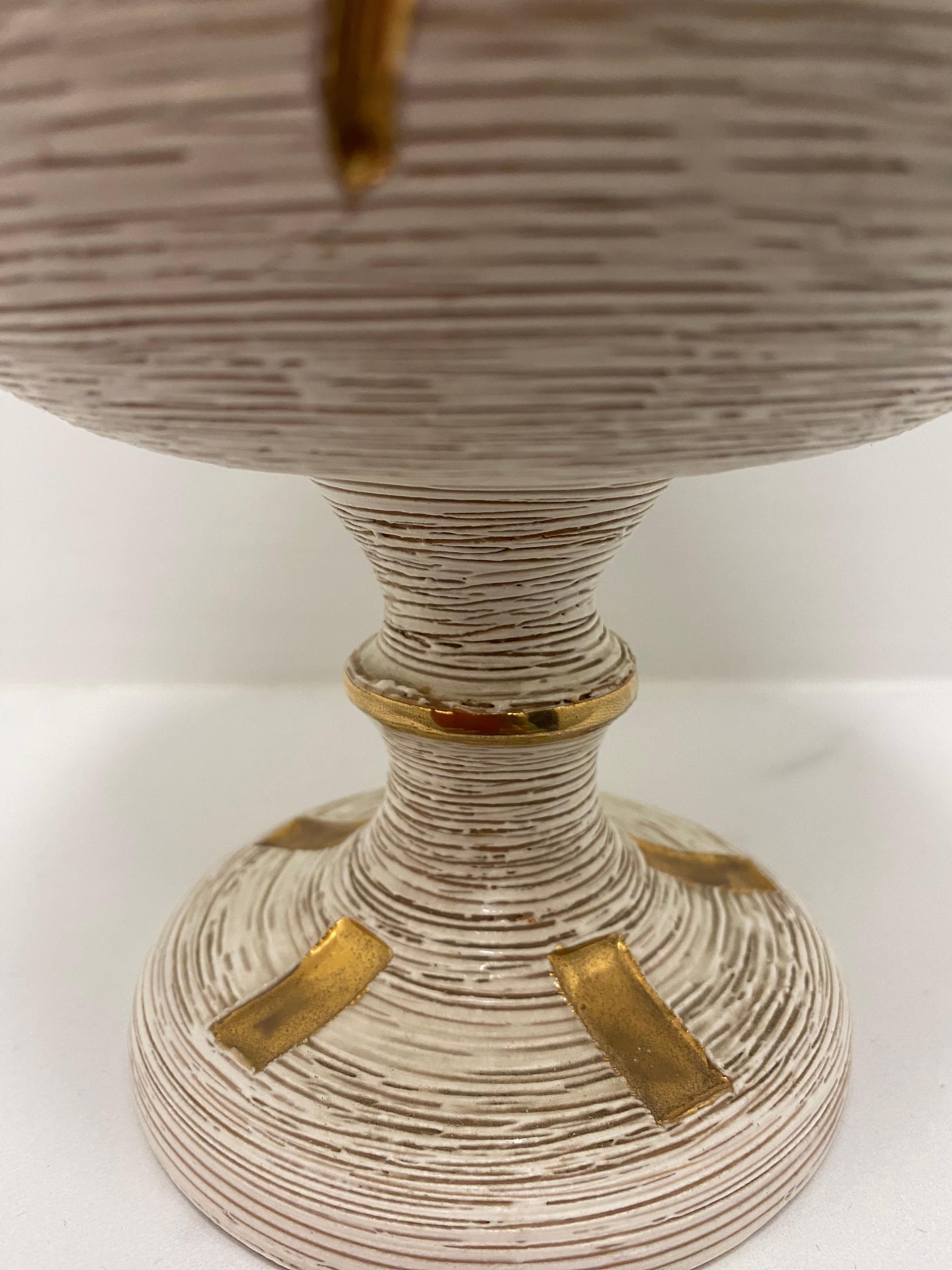 Céramique Vase du milieu du siècle par  Fratelli Fanciullacci Italie en vente