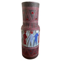 Retro Mid Century Vase by  Fratelli Fanciullacci Italy