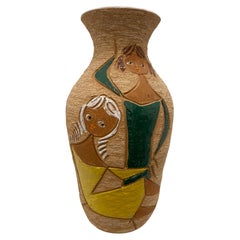 Vase aus der Mitte des Jahrhunderts von Fratelli Fanciullacci, Italien