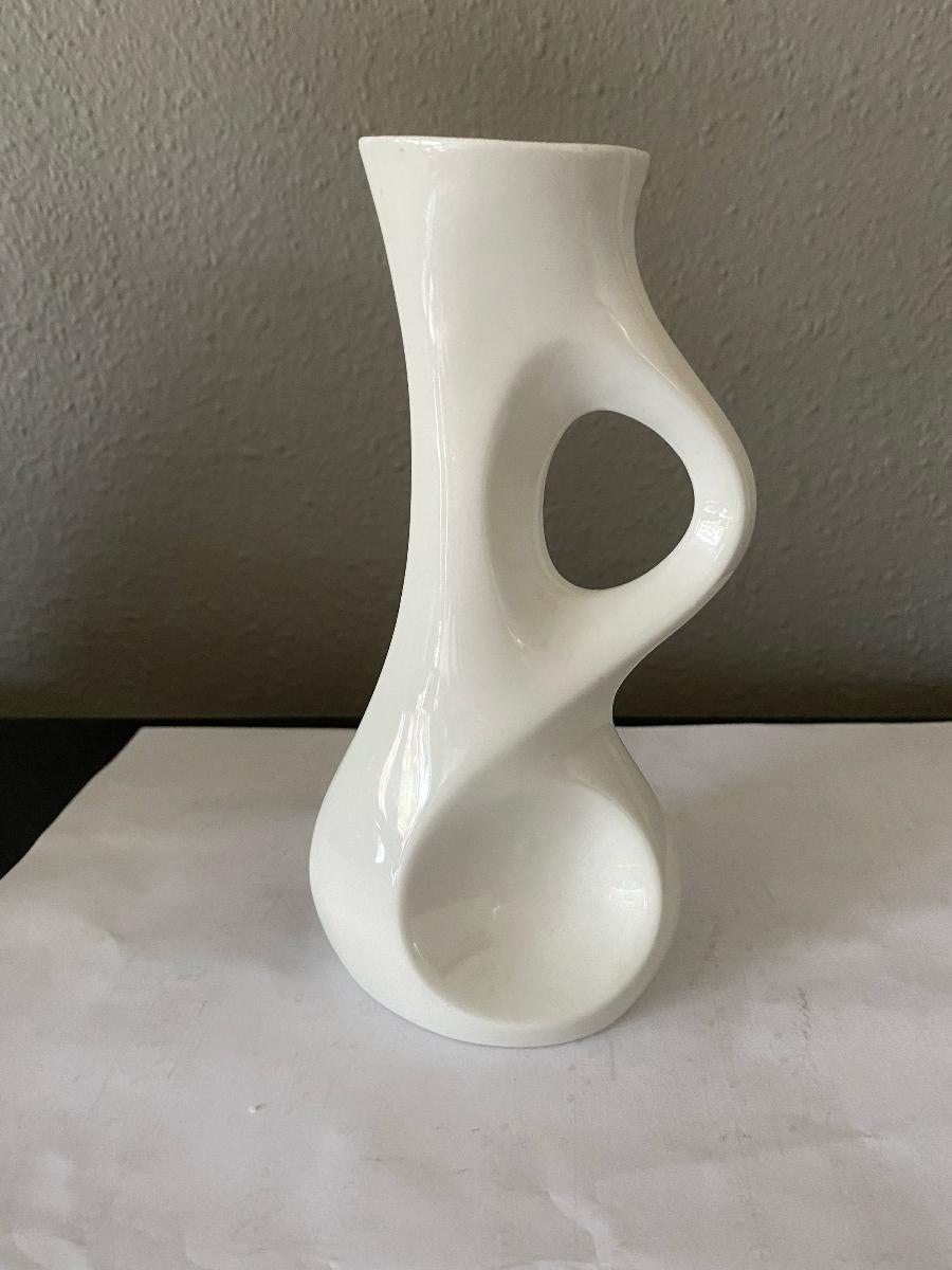 Mid-Century Modern Vase moderne du milieu du siècle dernier de Peter Muller pour Sgrafo Porzellan, Allemagne en vente