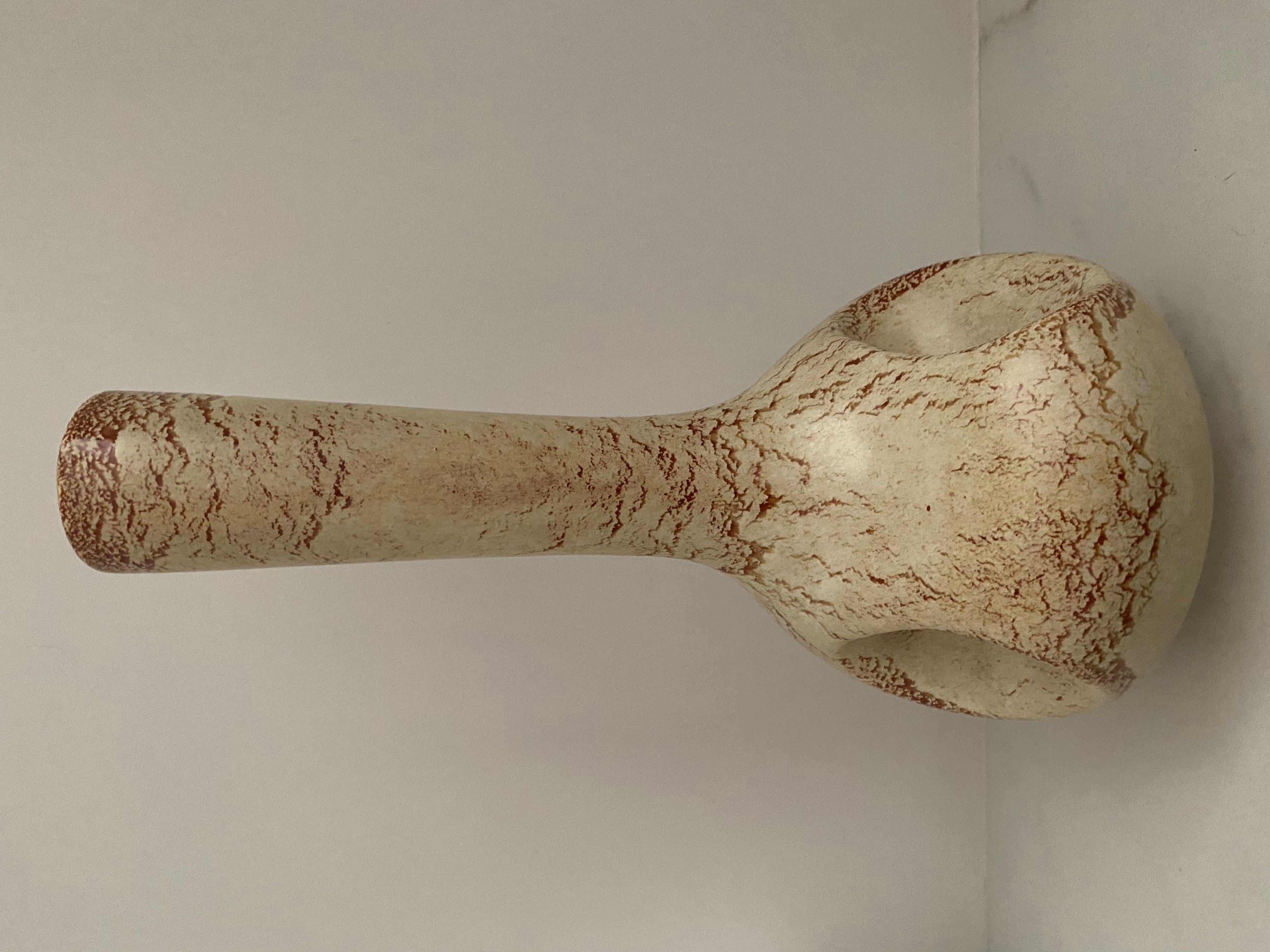 Jarrón de mediados de siglo de Roberto Rigon para Bertoncello italia en venta 3