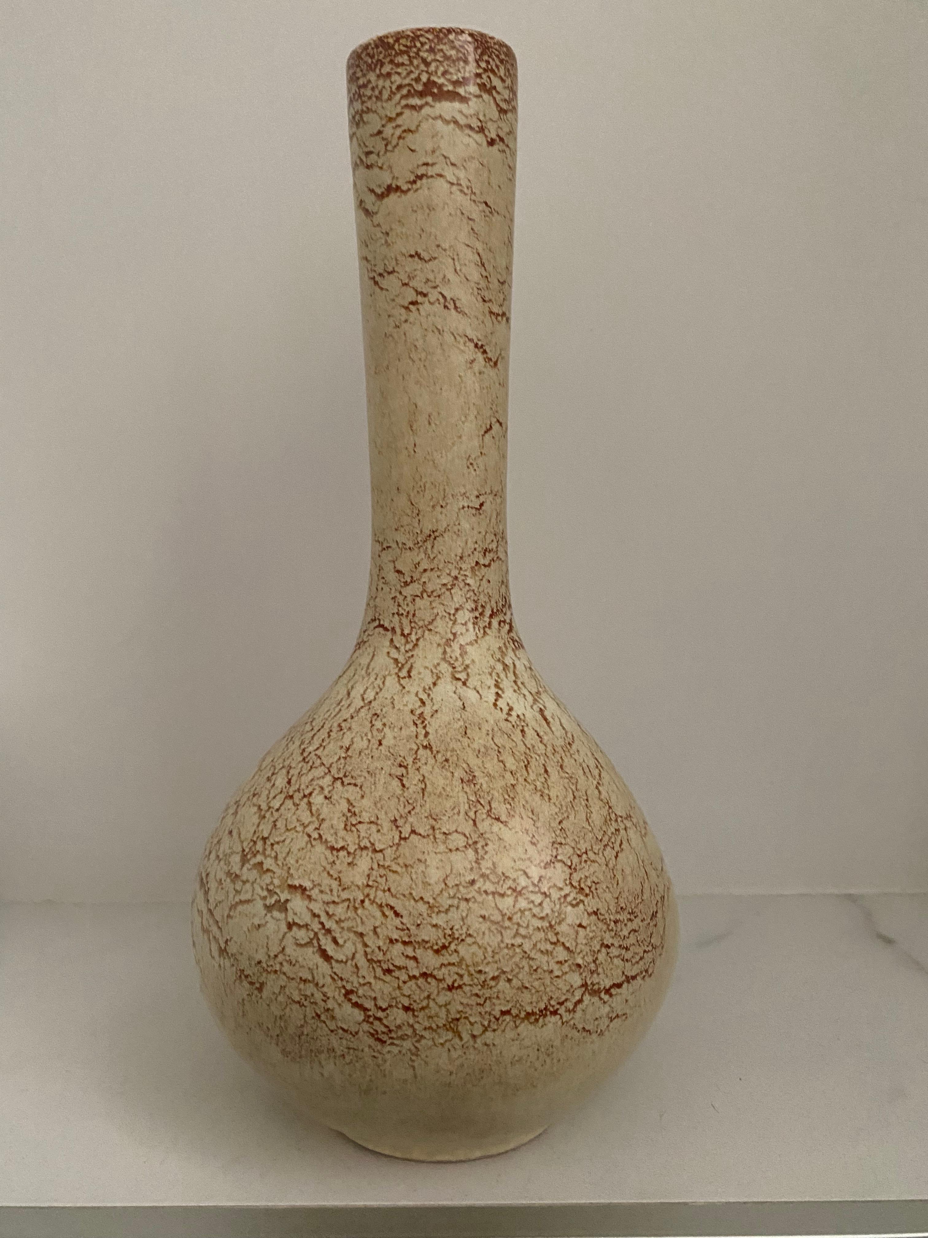 Jarrón de mediados de siglo de Roberto Rigon para Bertoncello italia en venta 2