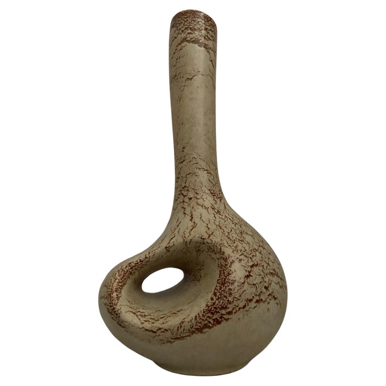 Bertoncello - Roberto Rigon - Vase - Rare vase sculptural, porte-vase modèle 914 - Céramique