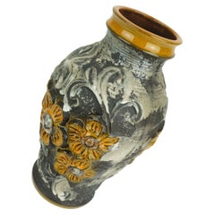 JARRON de mediados de siglo modelo carstens 7161-30 decoración floral en relieve