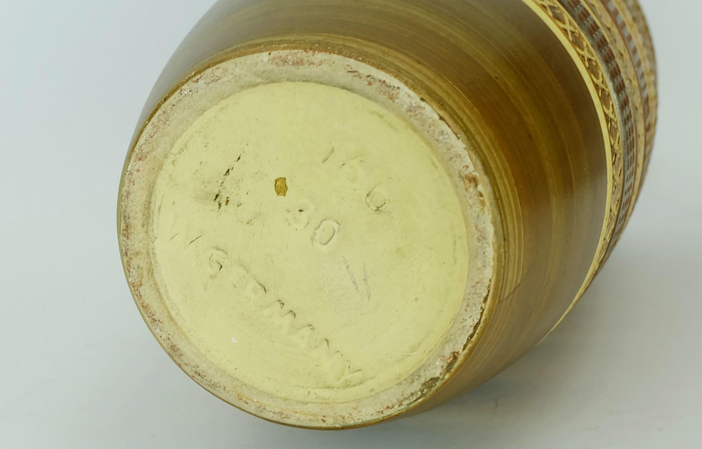 Ceramica VASO di metà secolo duemler & breiden modello 166 30 sgraffito 1950s in vendita